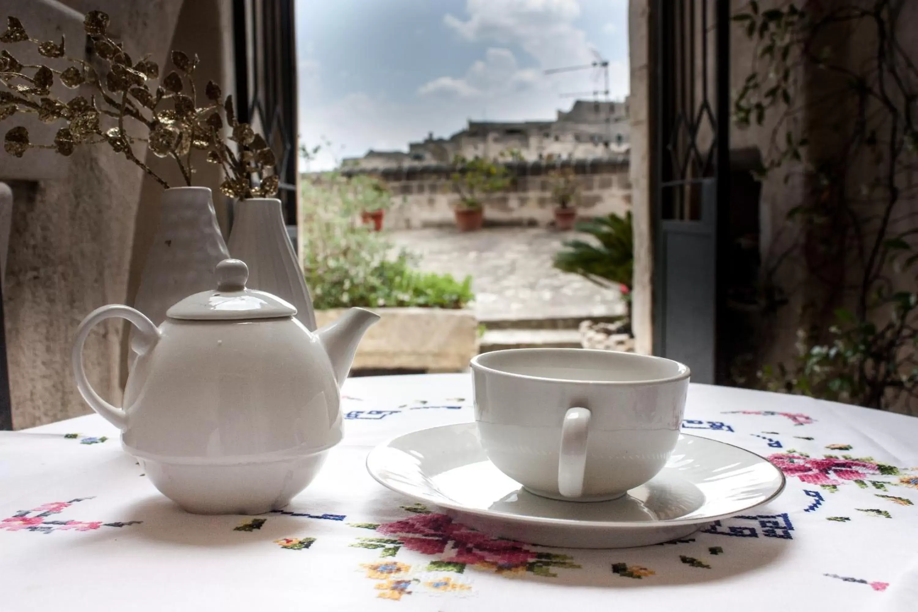 Balcony/Terrace, Coffee/Tea Facilities in Corte San Biagio