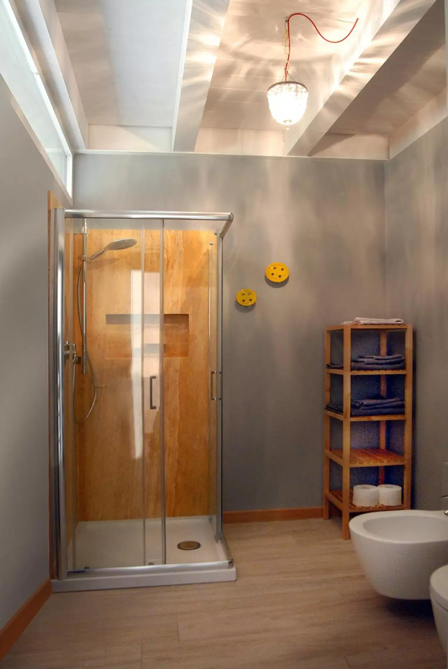 Shower, Bathroom in B&B Corte dei Cedri