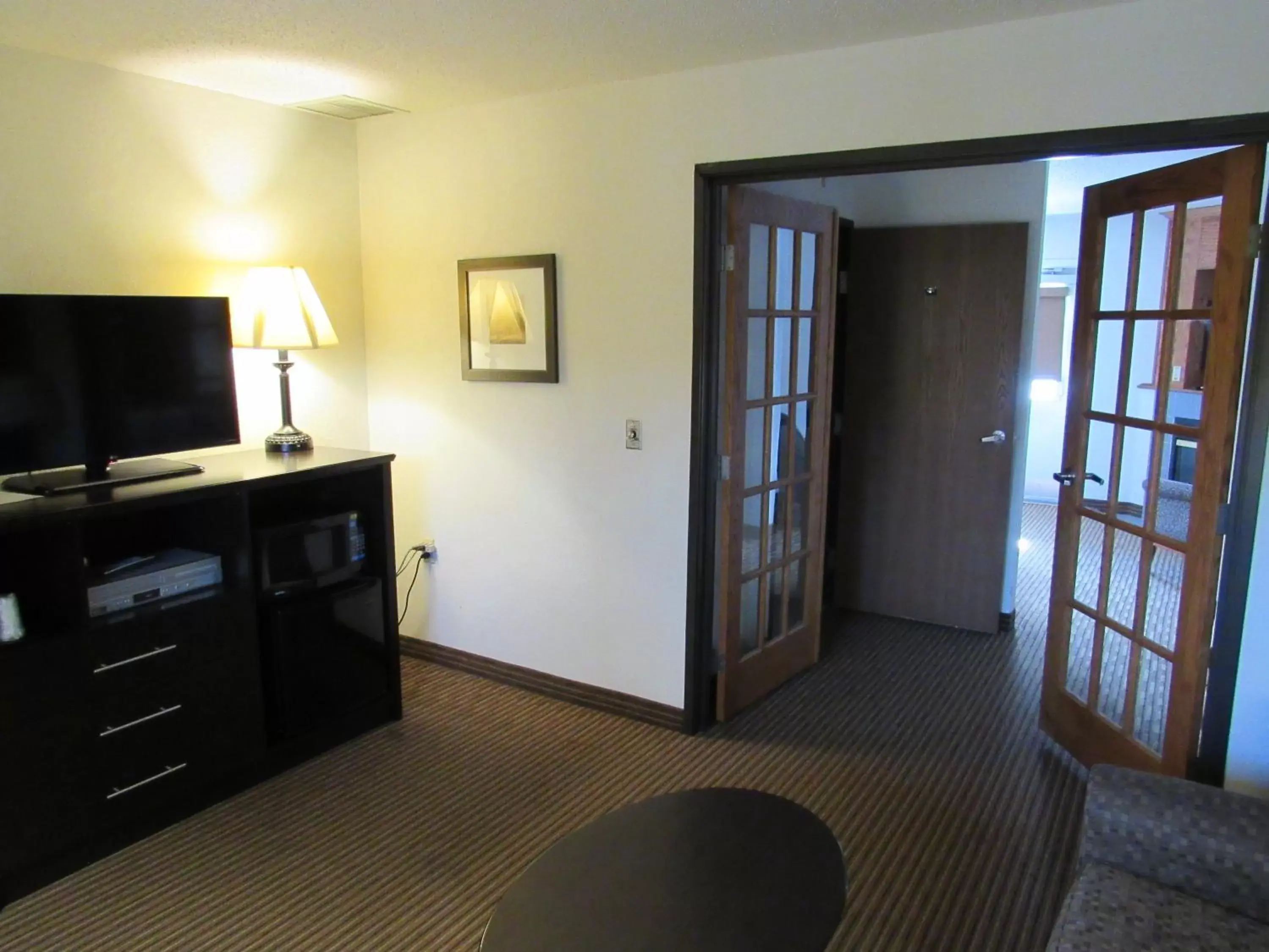 TV and multimedia, TV/Entertainment Center in AmericInn by Wyndham Menominee