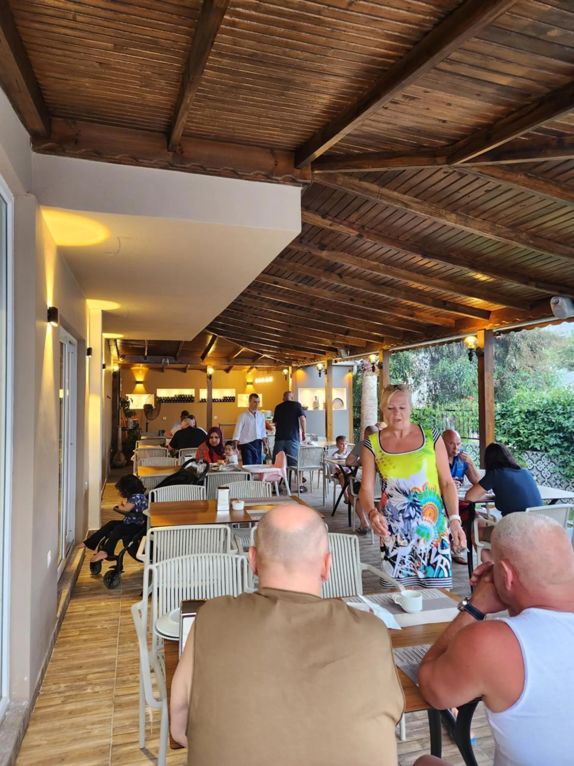 Patio in Esperanza Hotel