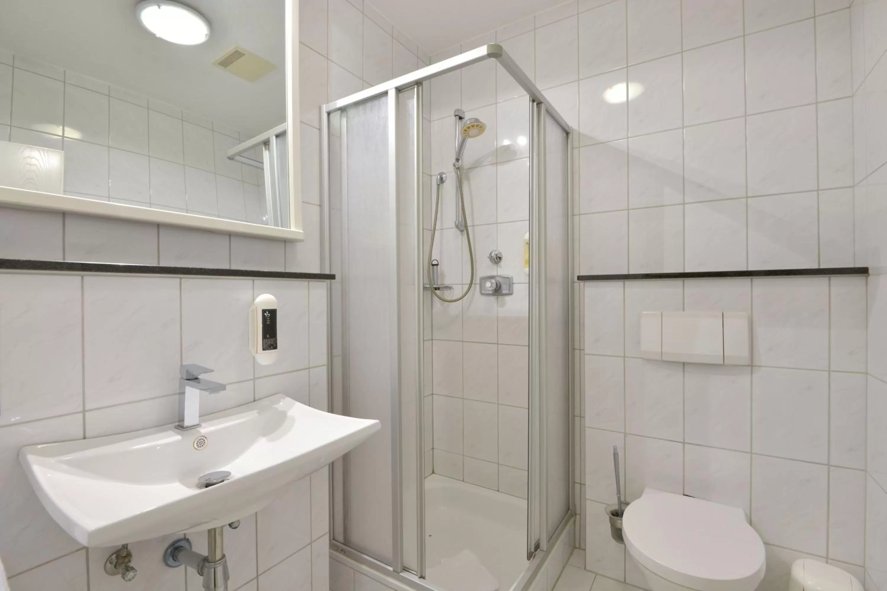 Bathroom in Hotel Restaurant Waldesruh