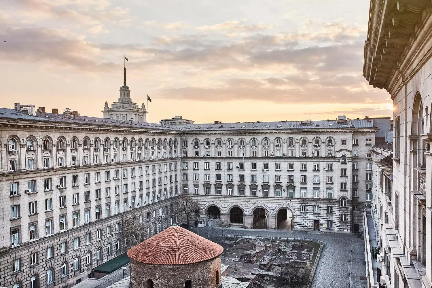 Nearby landmark in Sofia Balkan Palace