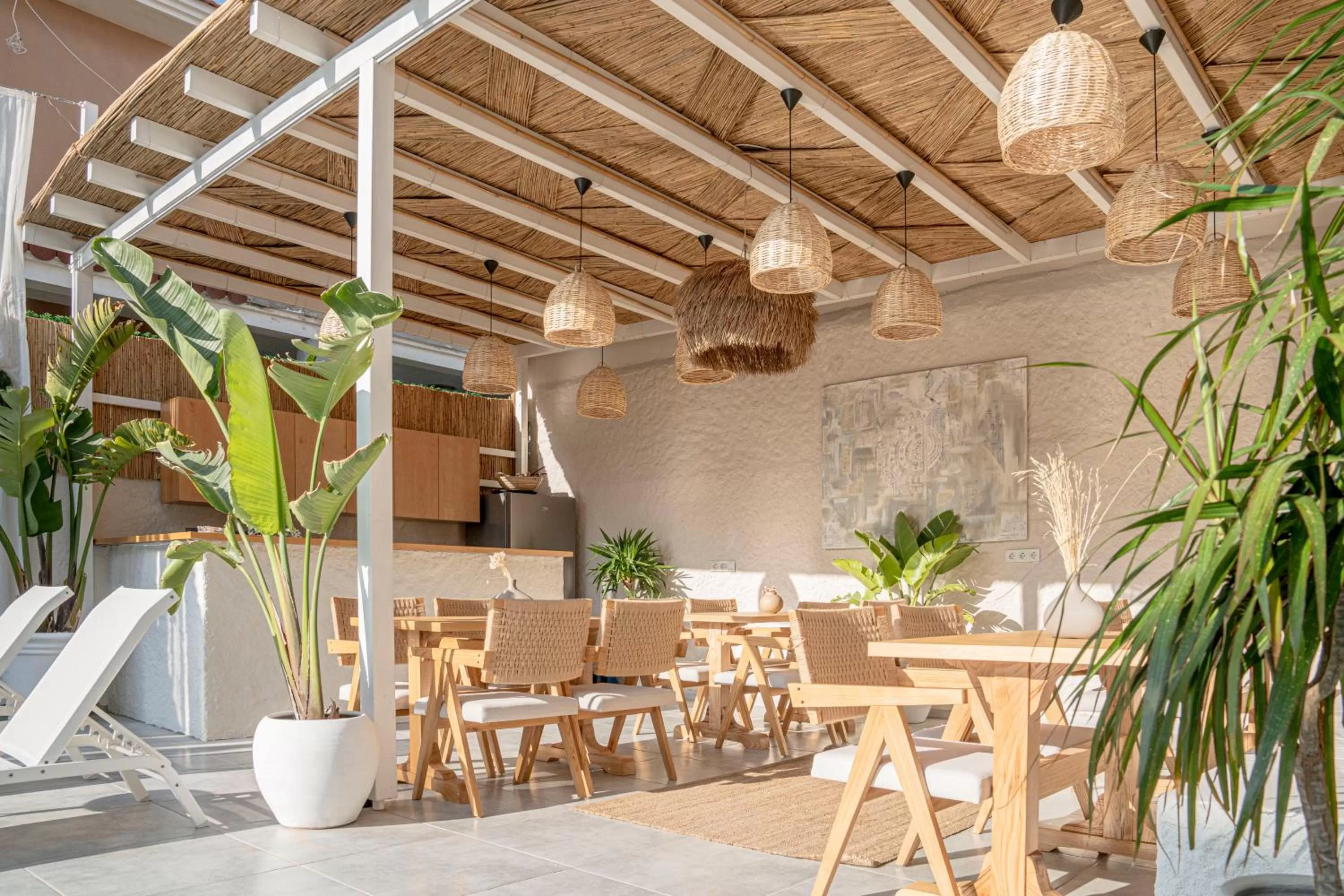 Dining area in Voger Alaçatı Köyiçi