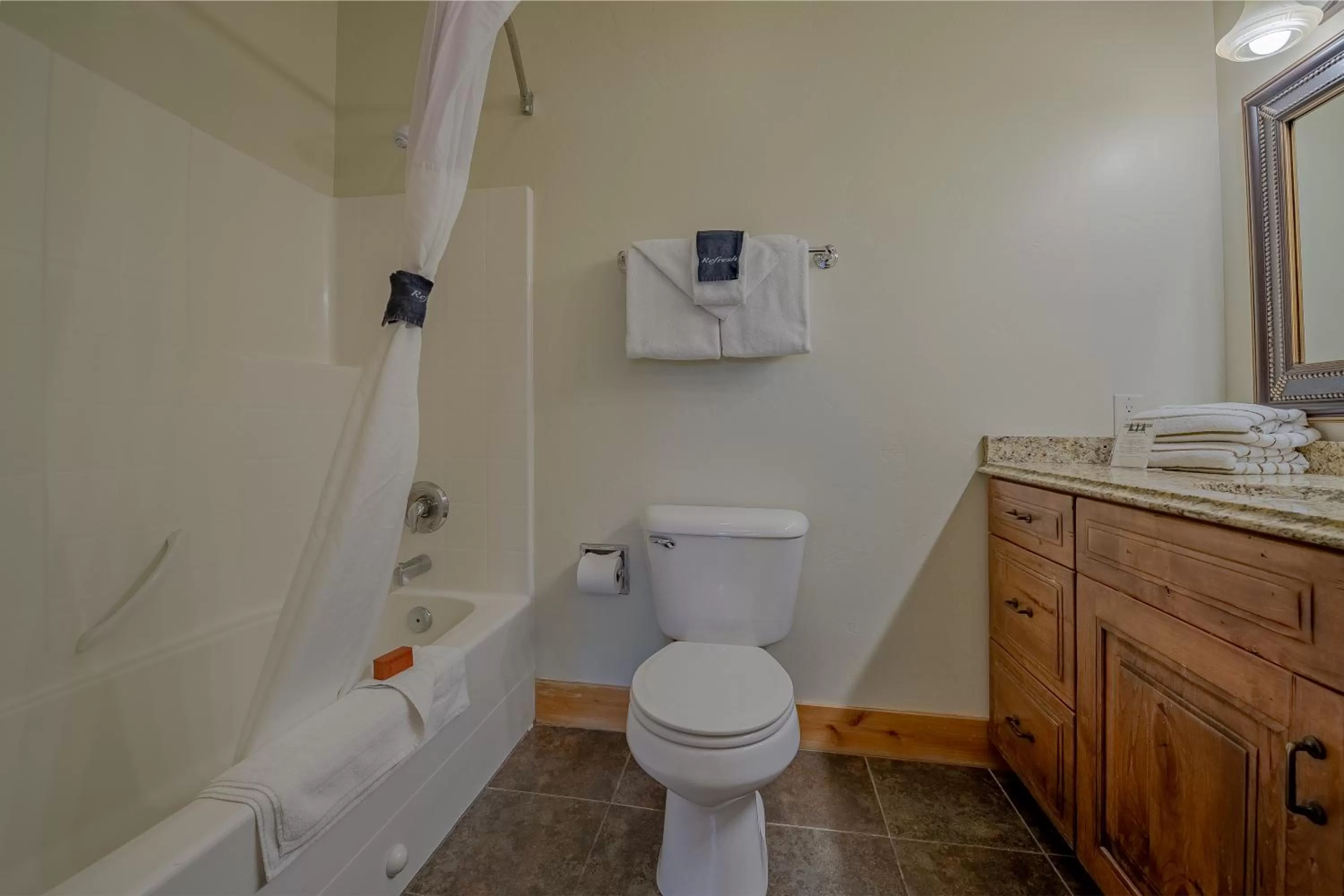 Shower in Cowboy Village Resort