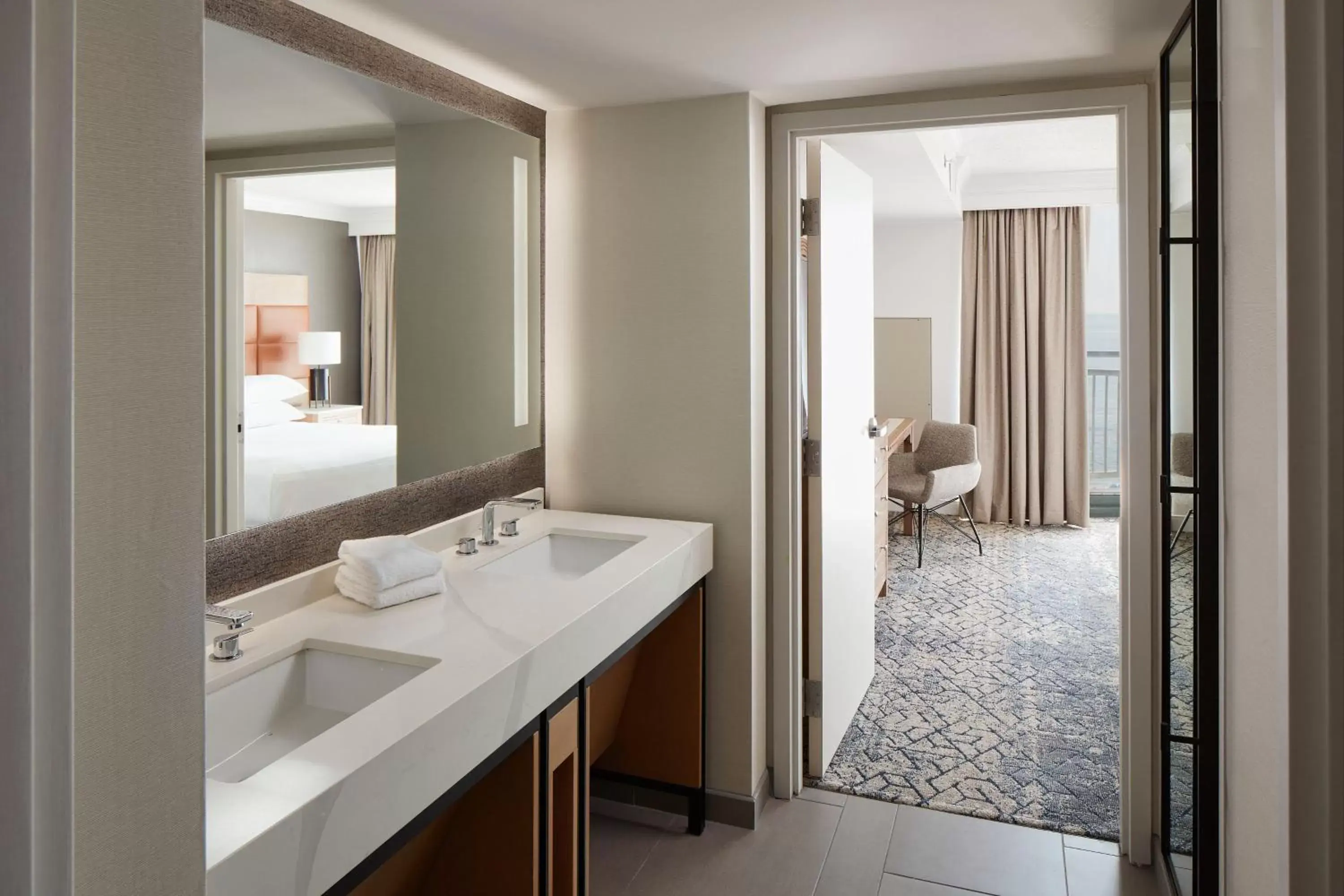 Bathroom in Sheraton Oceanfront Hotel