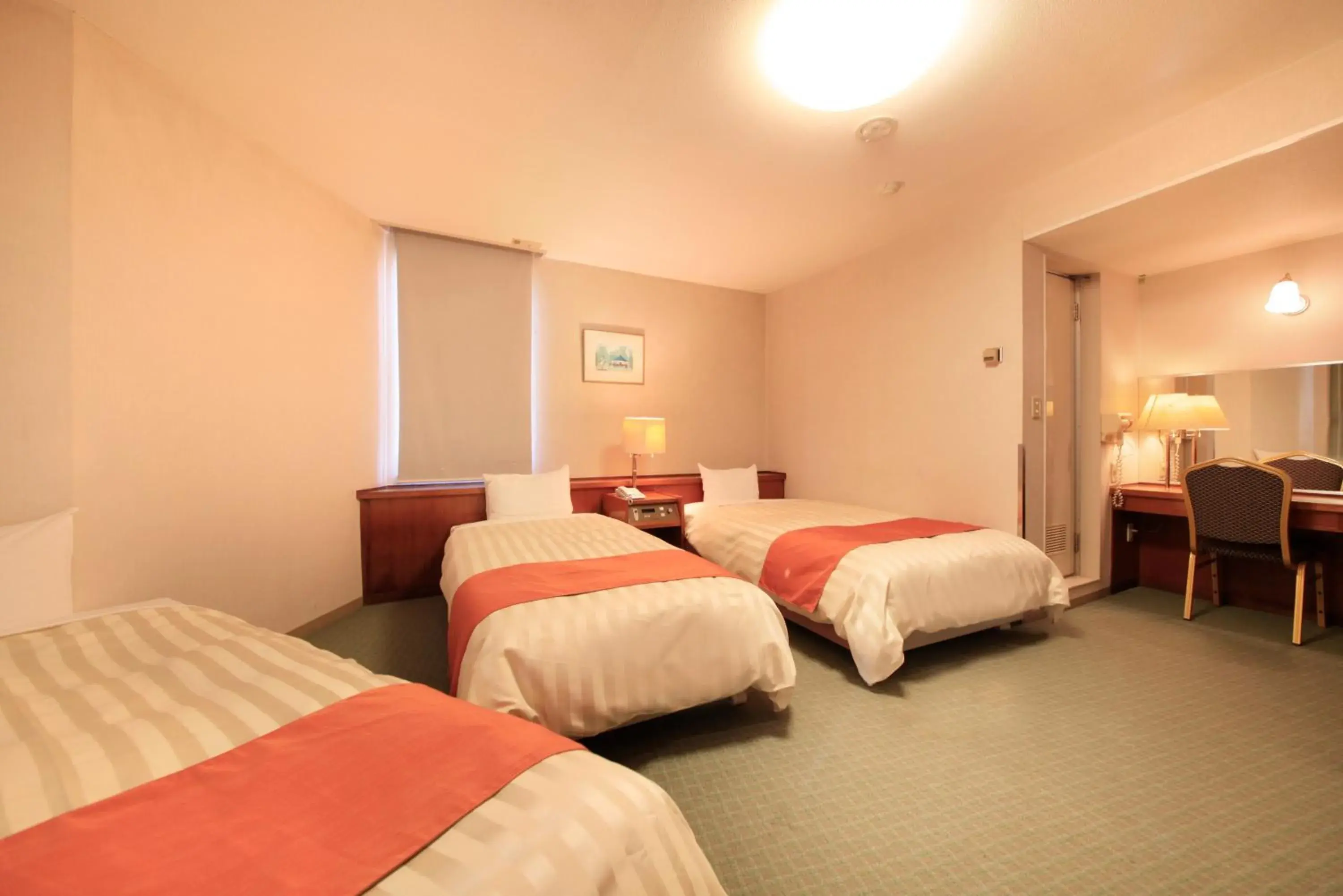 Bedroom, Bed in Fuji Green Hotel Bedroom, Bed in Fuji Green Hotel