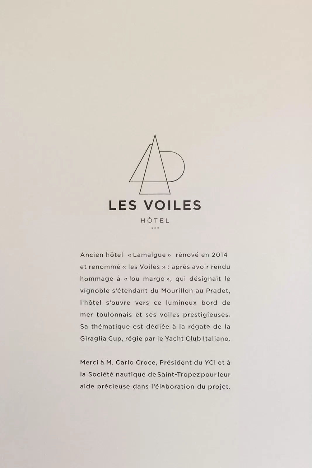 Lobby or reception in Hôtel Les Voiles