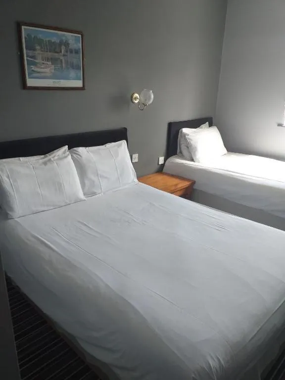 Bed in The Airman Hotel