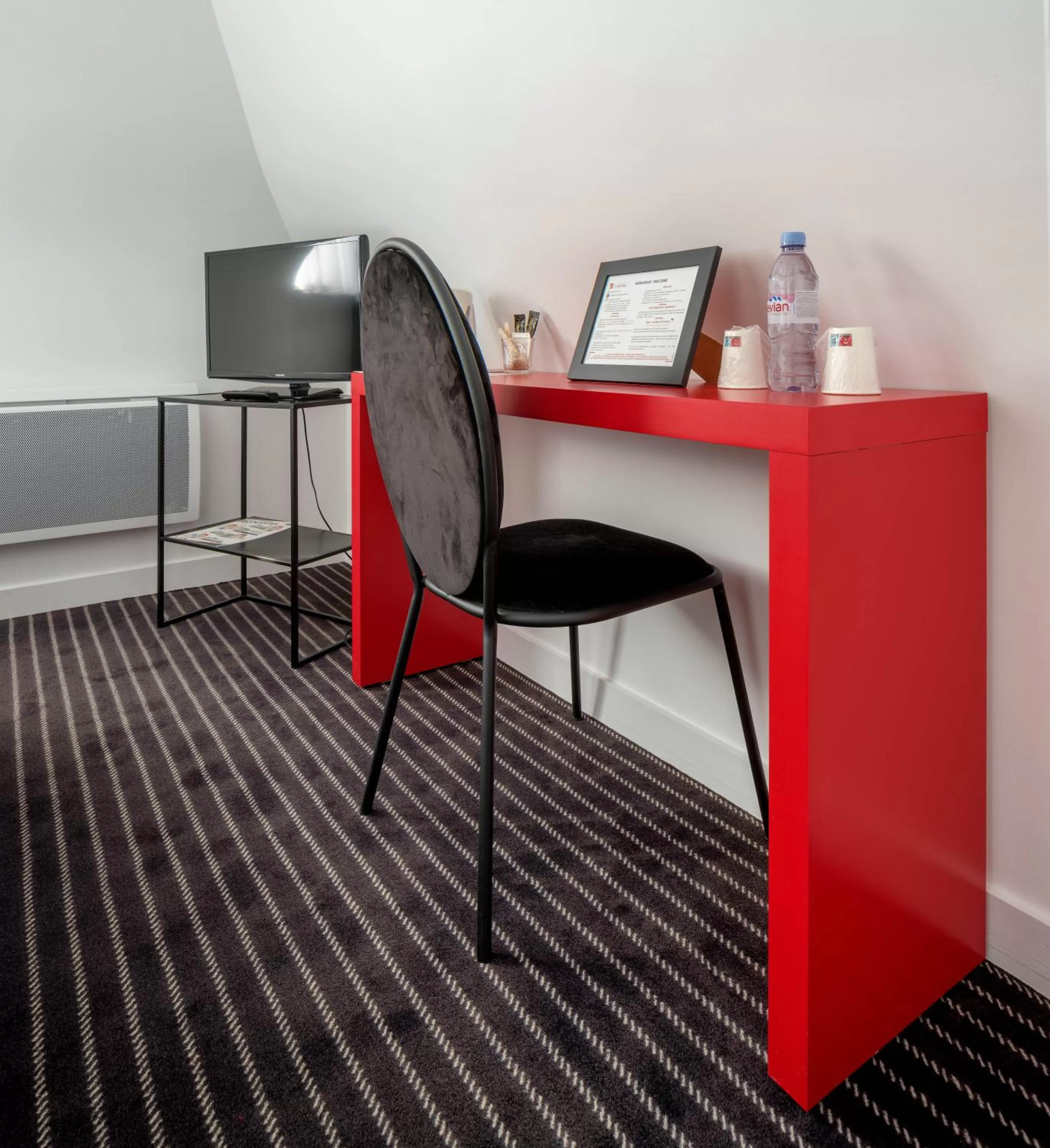 Bedroom in Hôtel La Résidence des Artistes