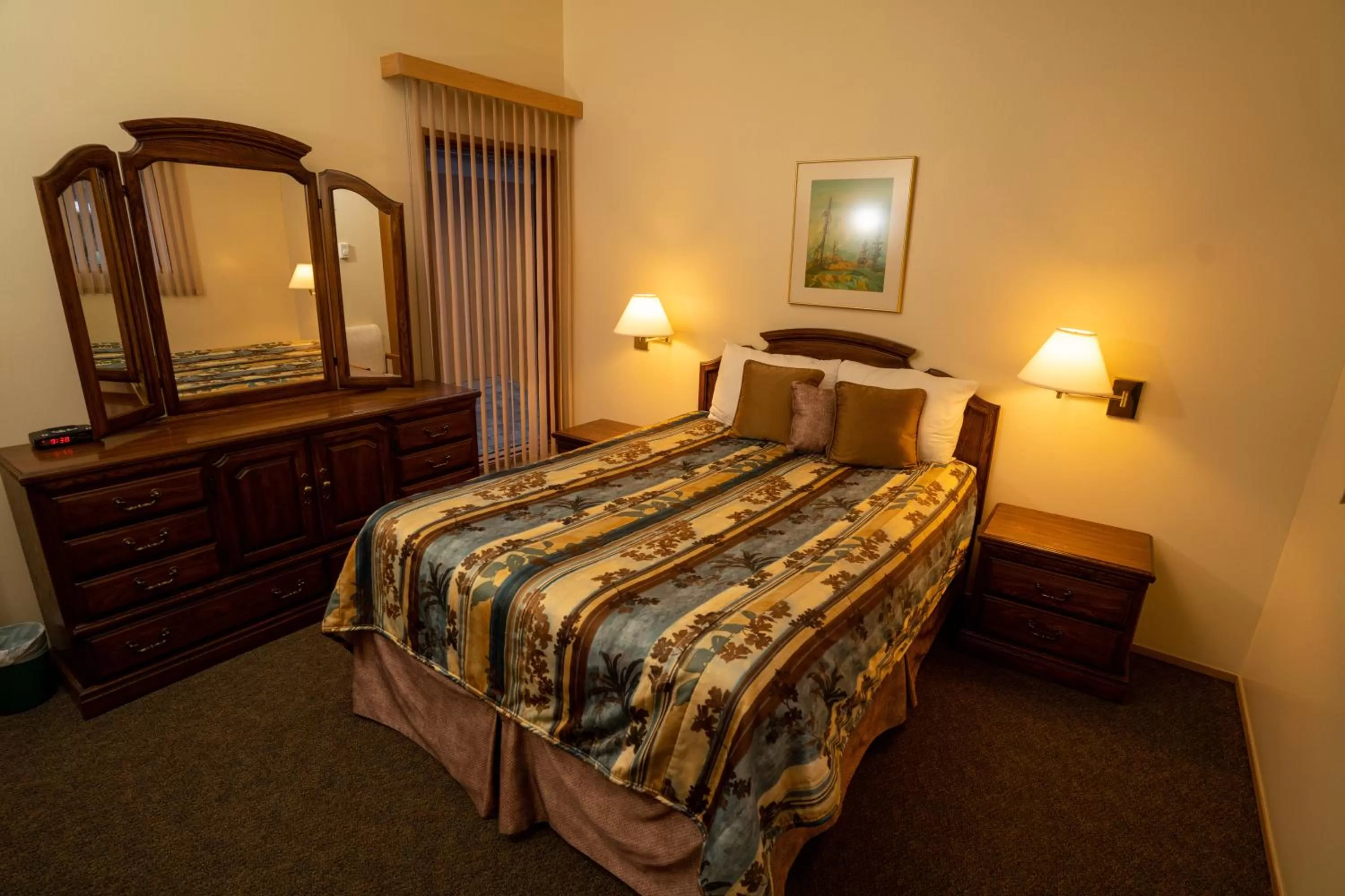 Bed in Fairmont Hot Springs Resort