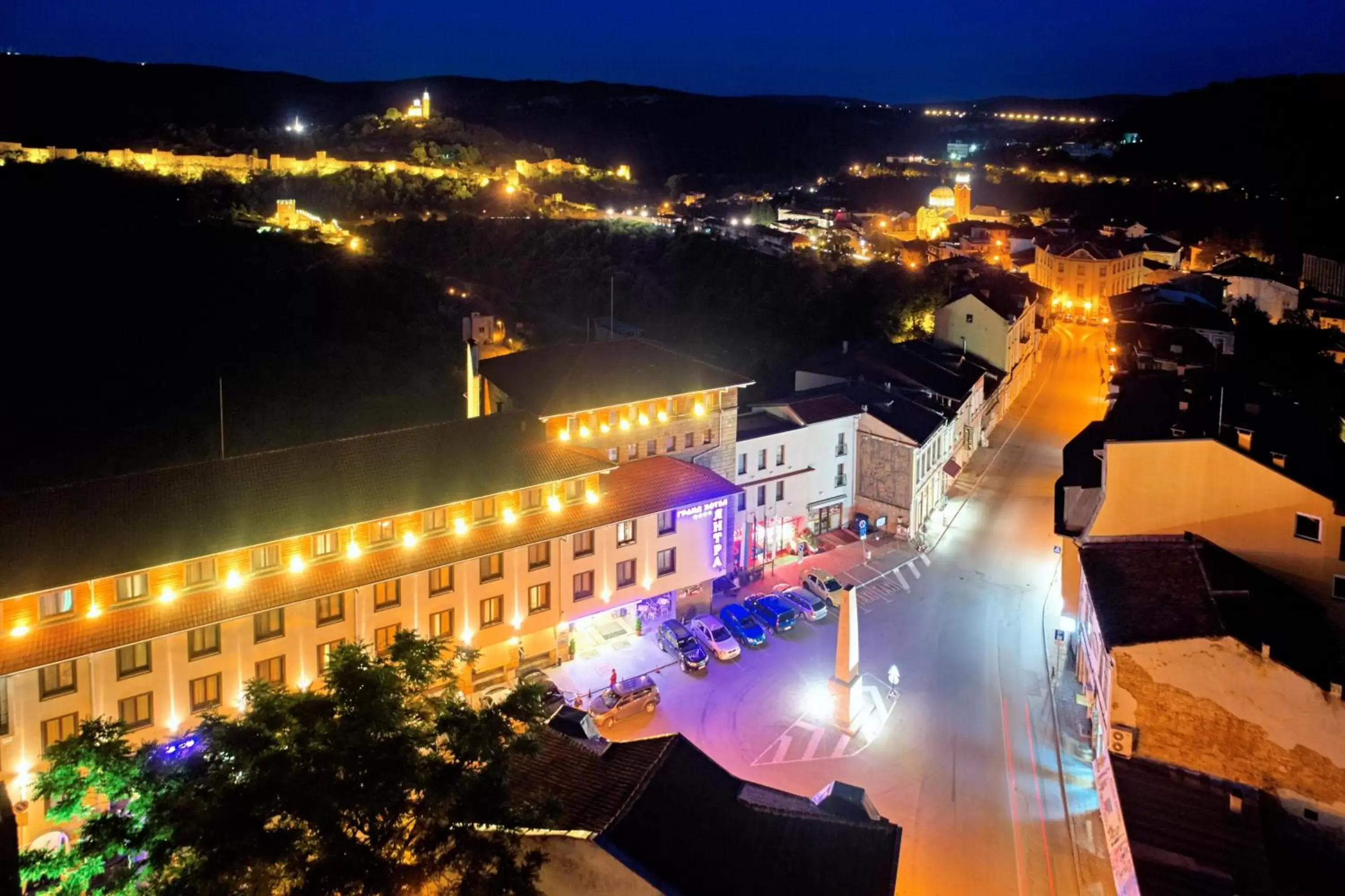 Property building, Bird's-eye View in Yantra Grand Hotel