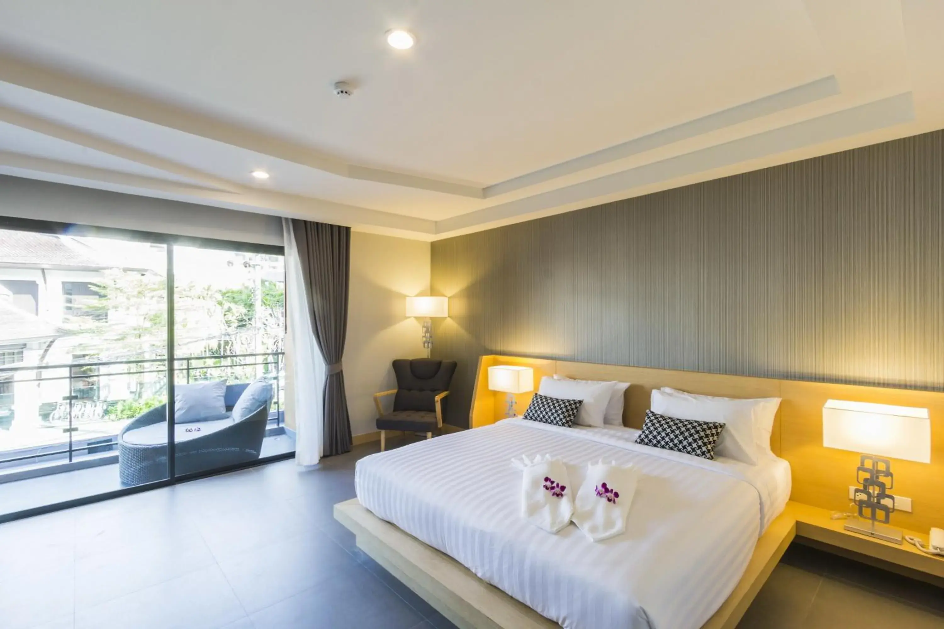 Photo of the whole room, Bed in The Capuchin Hotel Krabi, Ao Nang Beach - SHA Plus