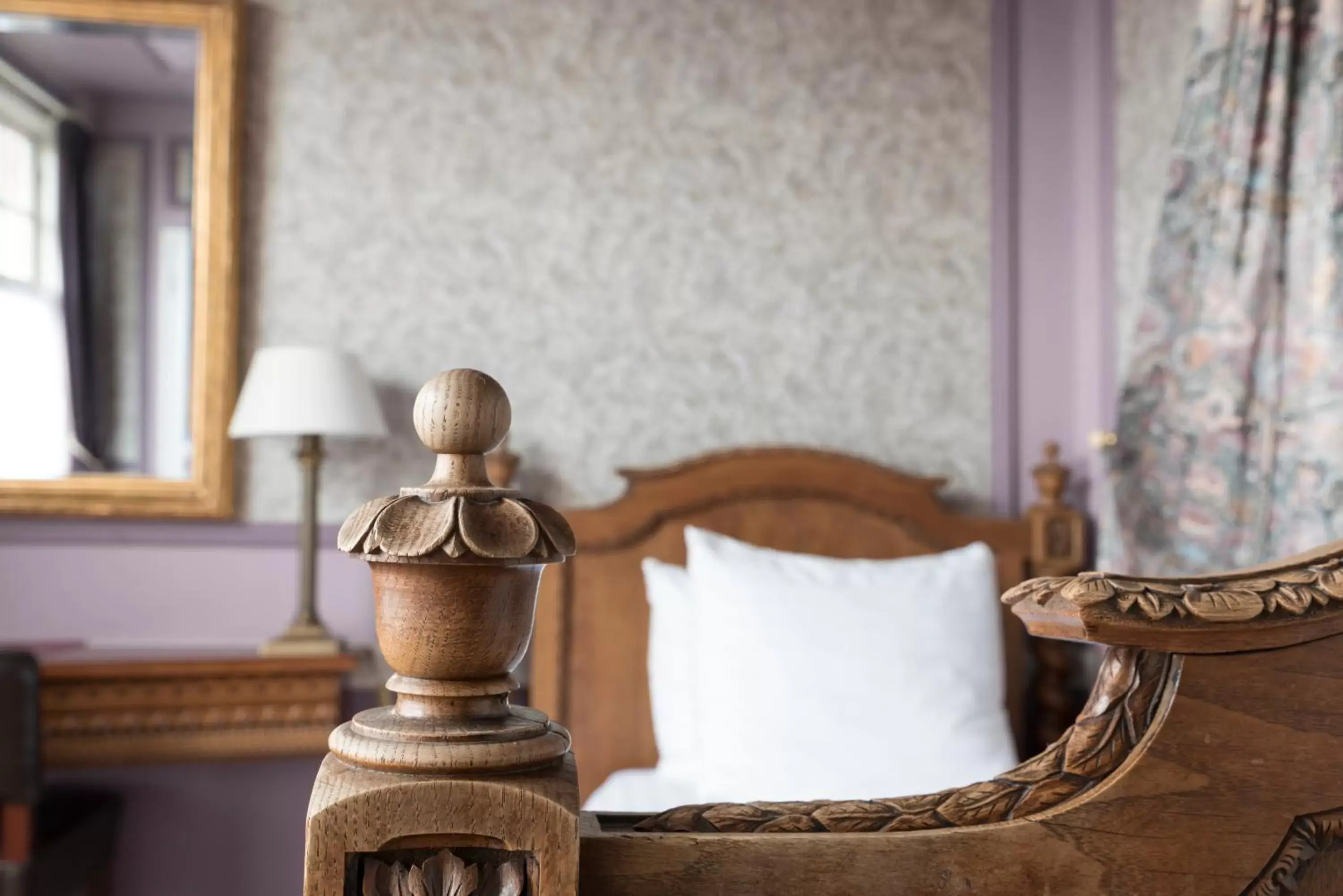 Decorative detail, Bed in Hotel Fidder - Patrick's Whisky Bar