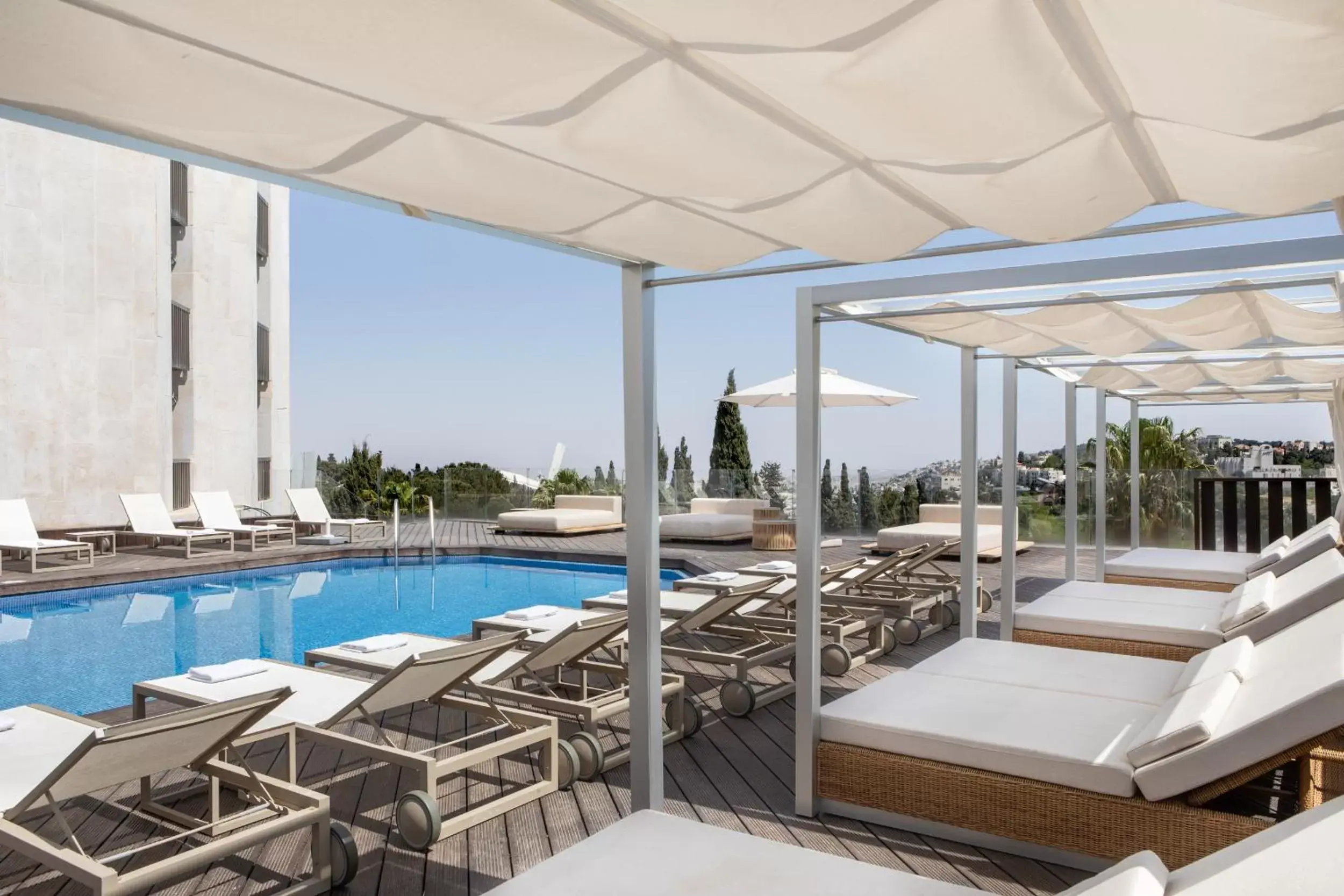 Swimming Pool in Cassia Hotel Jerusalem