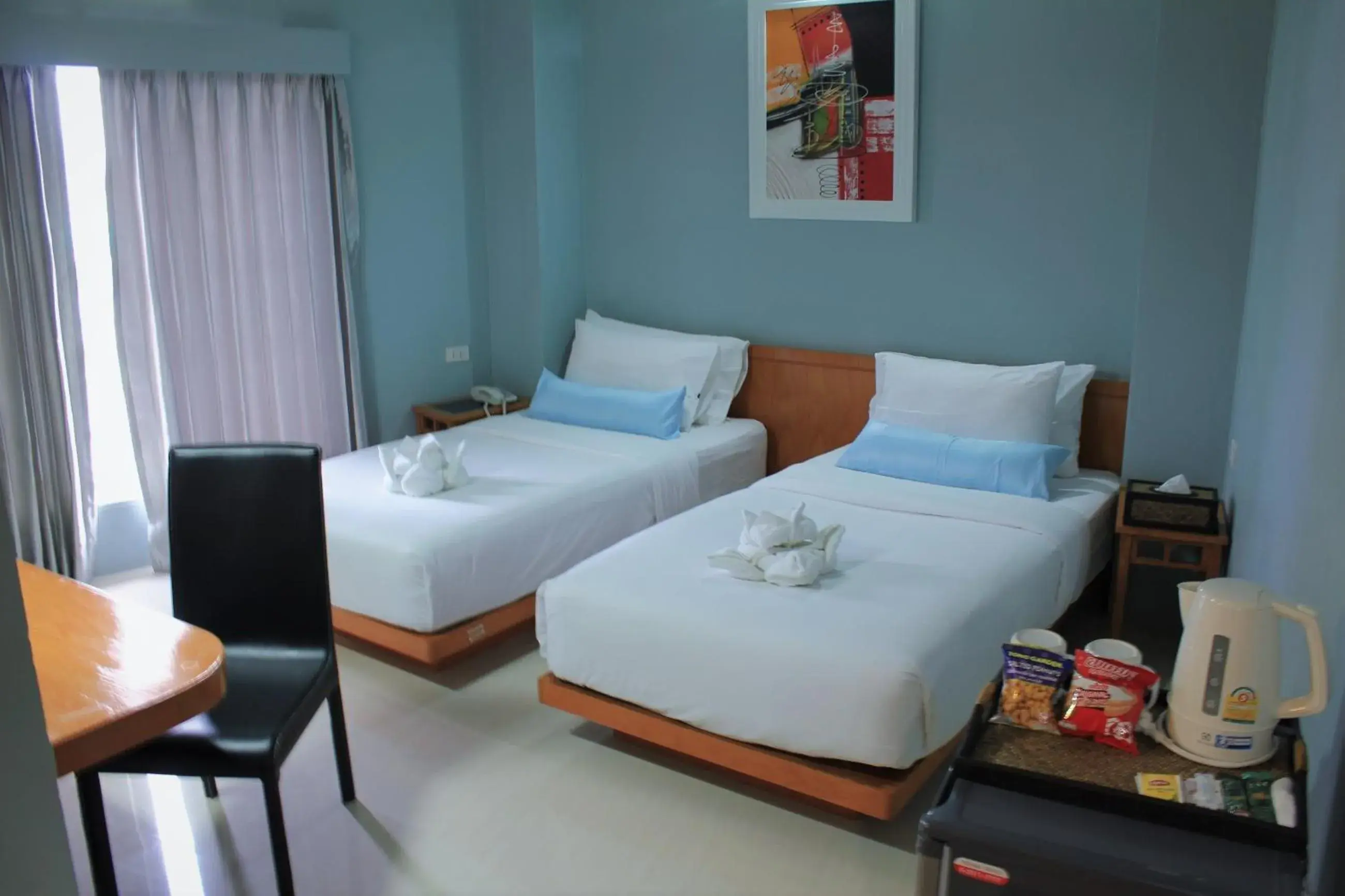Area and facilities, Bed in Villa Cha-Cha Khaosan Rambuttri