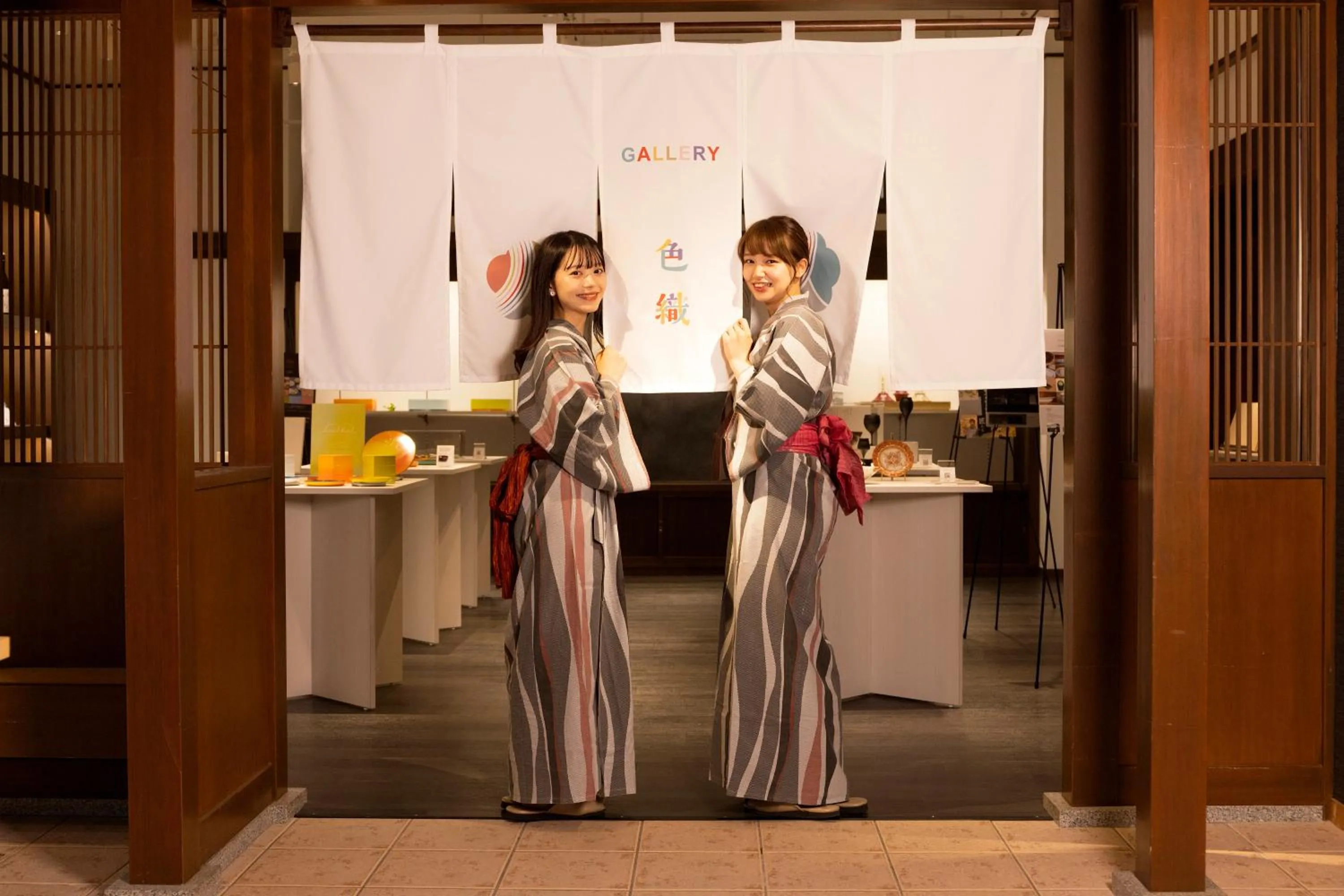 Area and facilities in Yamanakaonsen Ohanami Kyubei