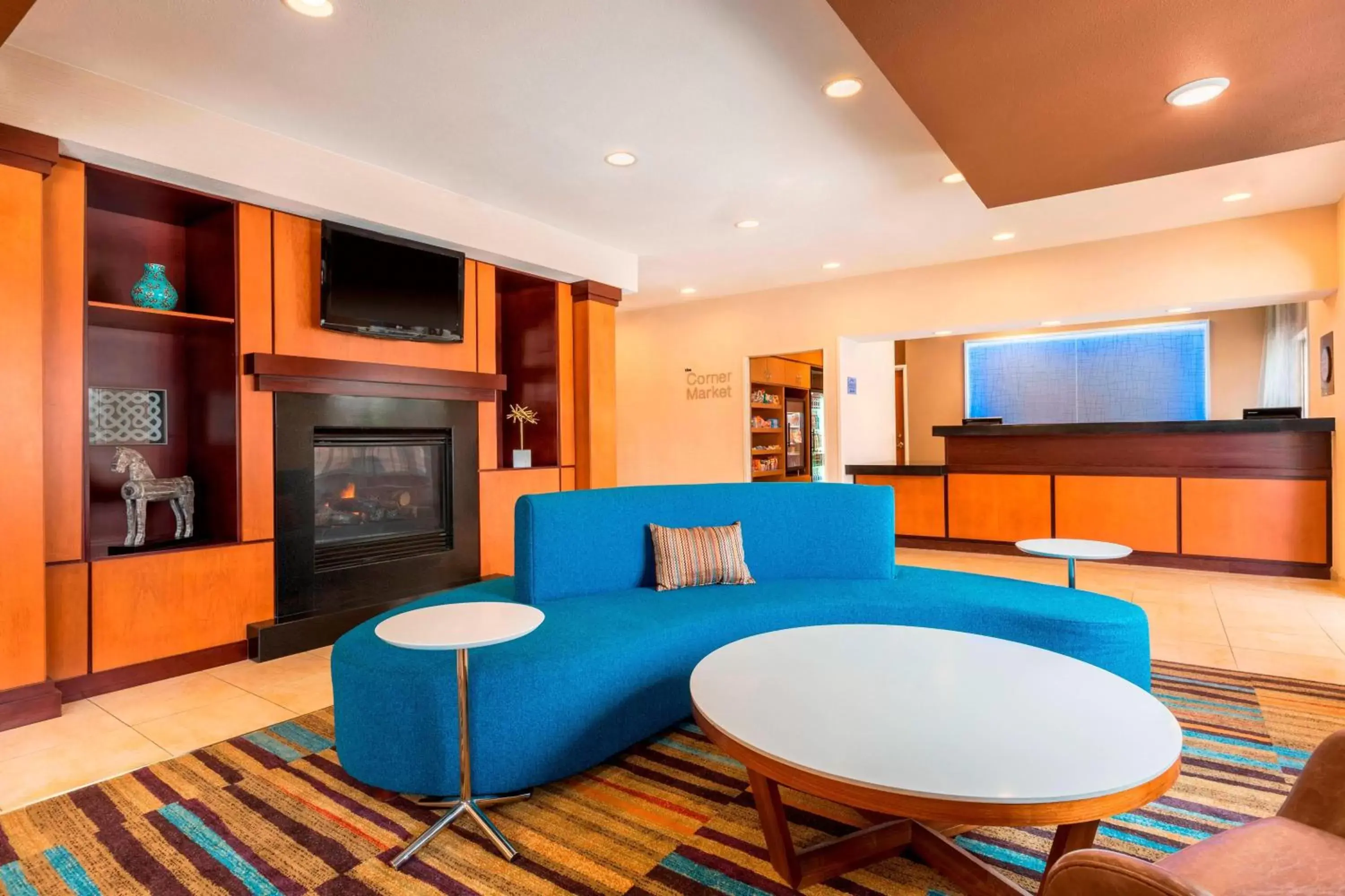 Lobby or reception, Seating Area in Fairfield Inn & Suites by Marriott Abilene