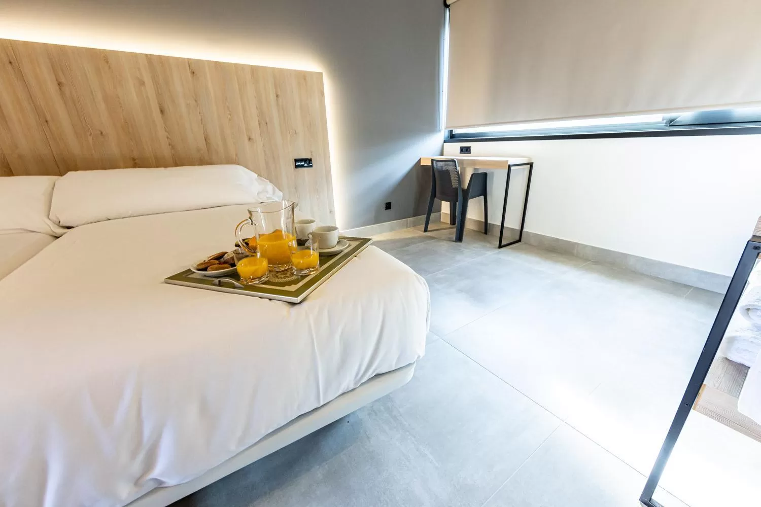 Bed in Hospedium Hotel Devalar Do Mar