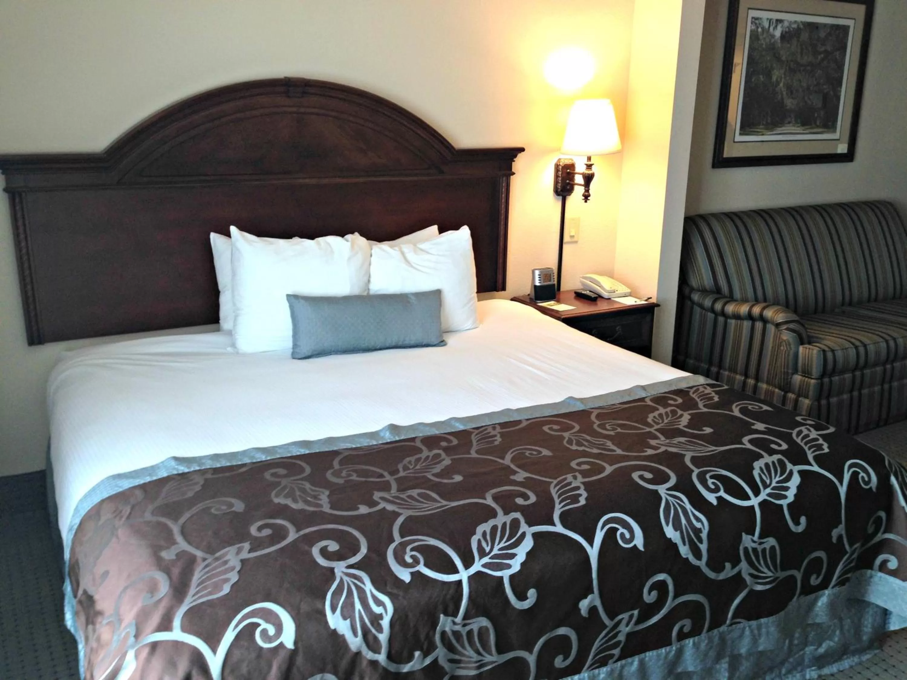 Bed in Wingate by Wyndham Charleston Southern University