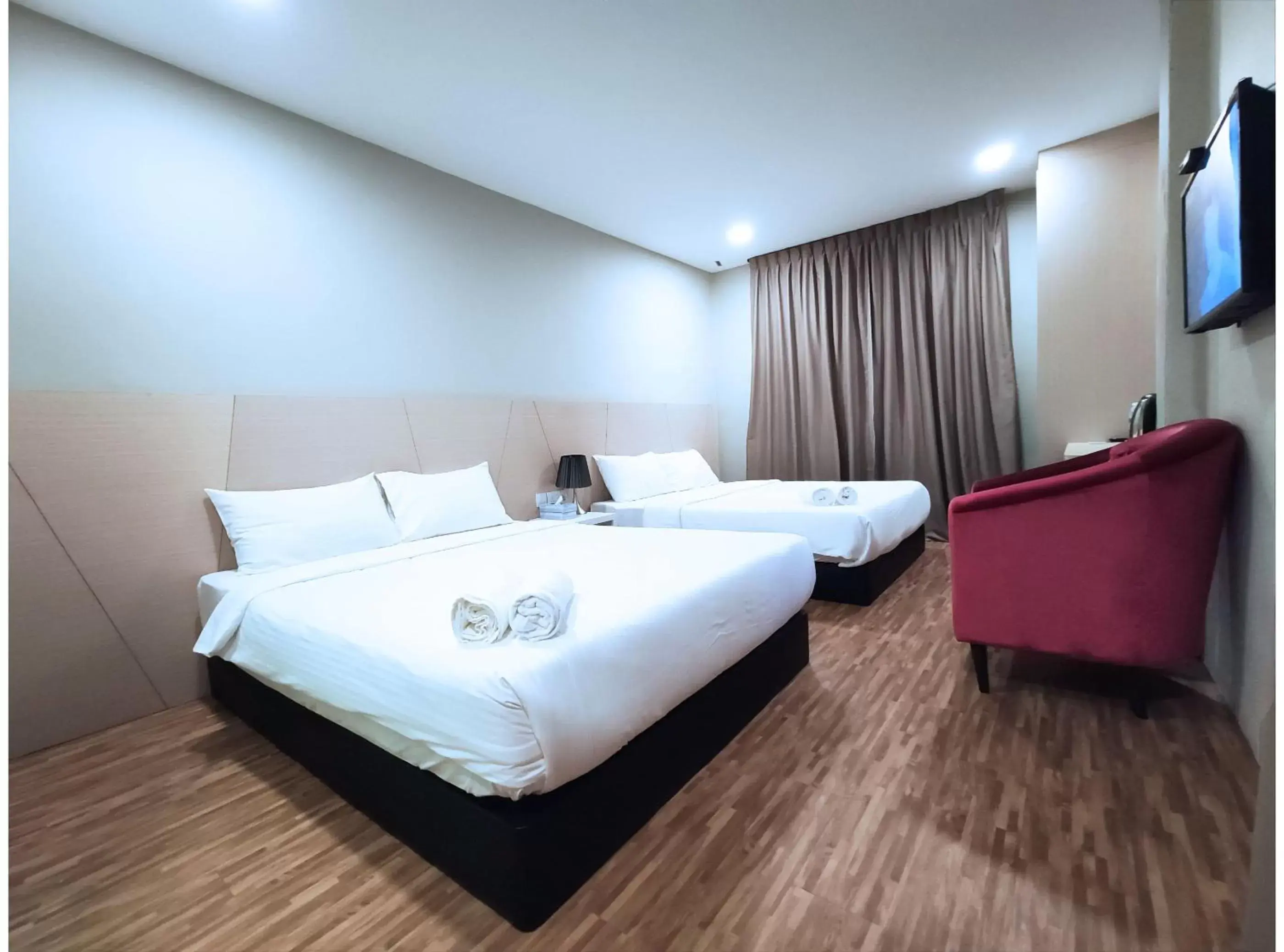 Bedroom, Bed in Princess Hotel Pontian