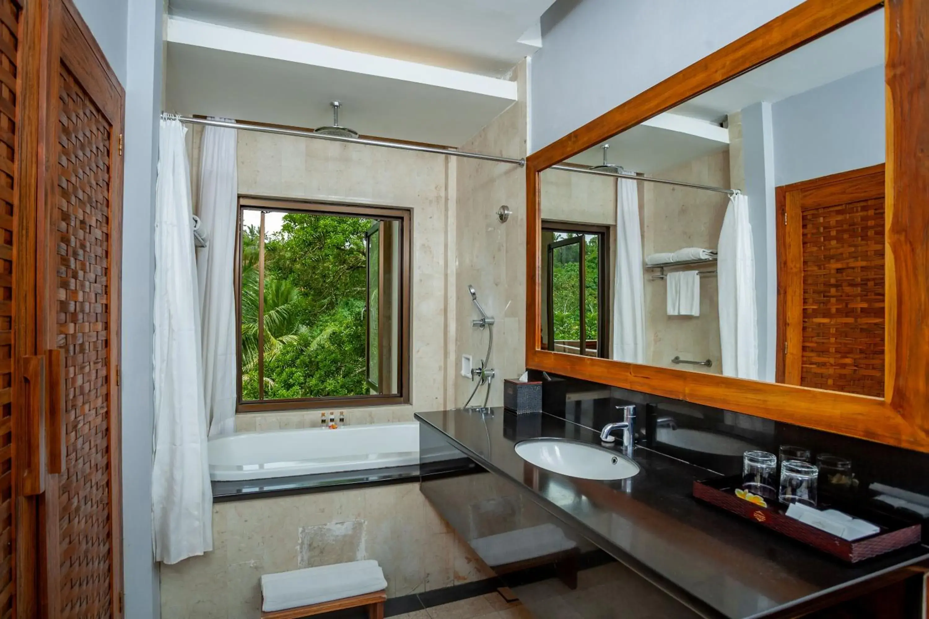 Bathroom in The Lokha Ubud Resort Villas and Spa