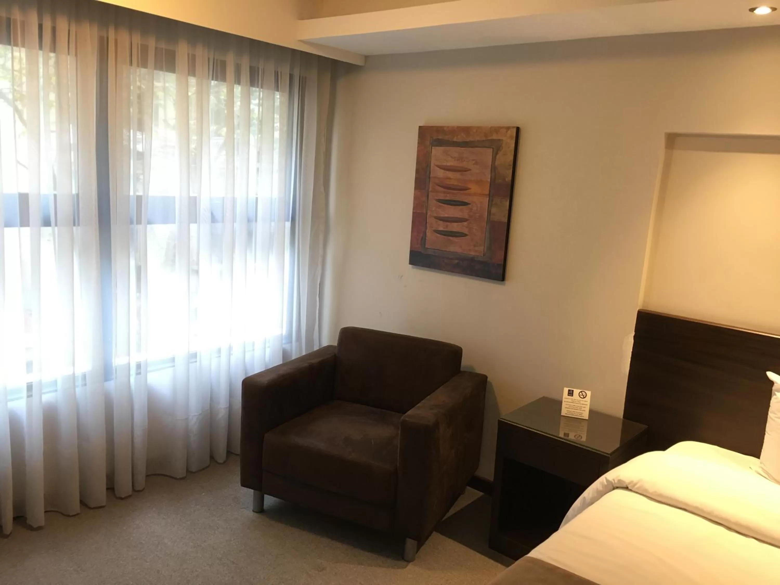 Photo of the whole room, Bed in Crystal Tower