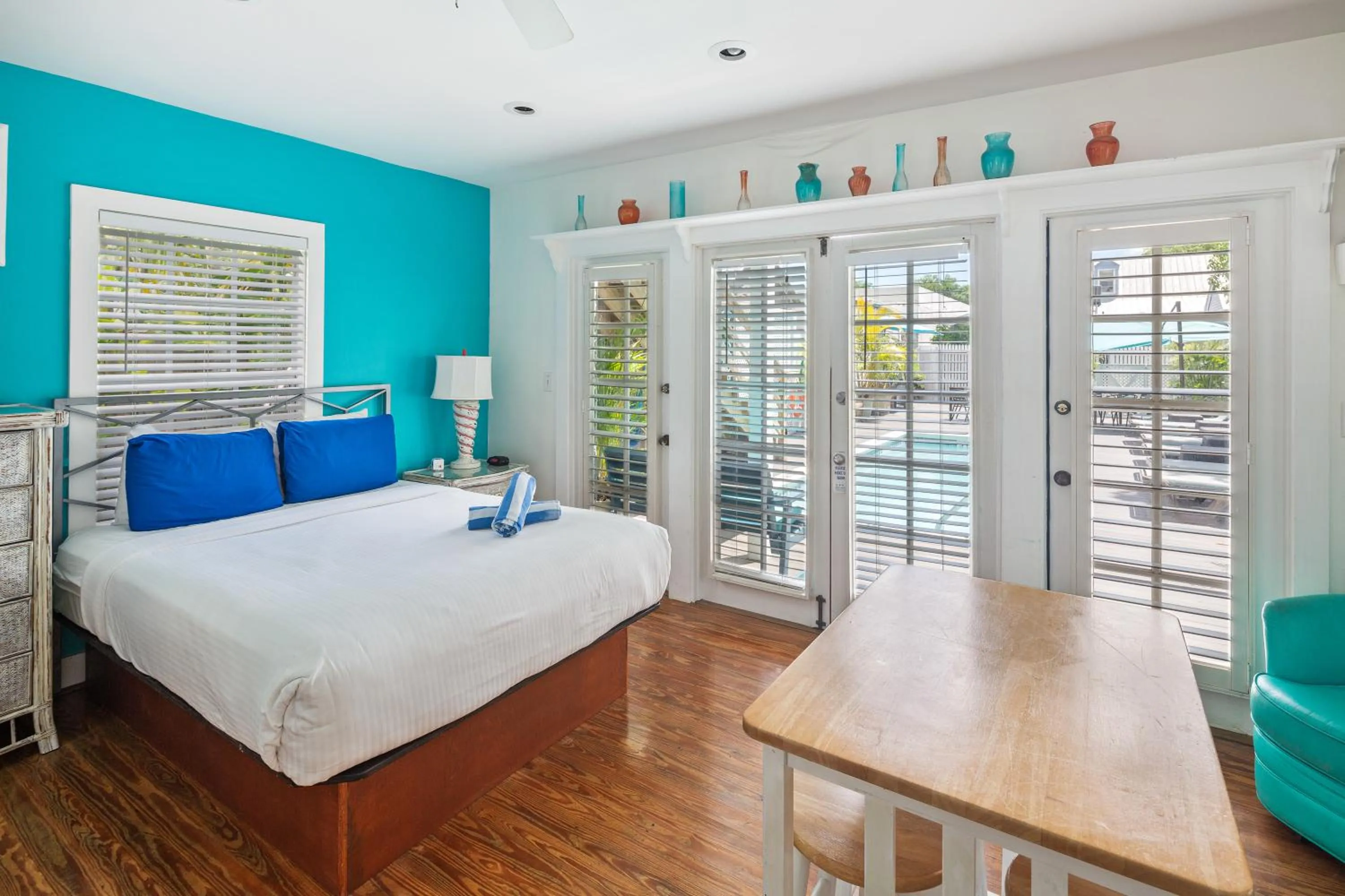 Bed in Wicker Guesthouse