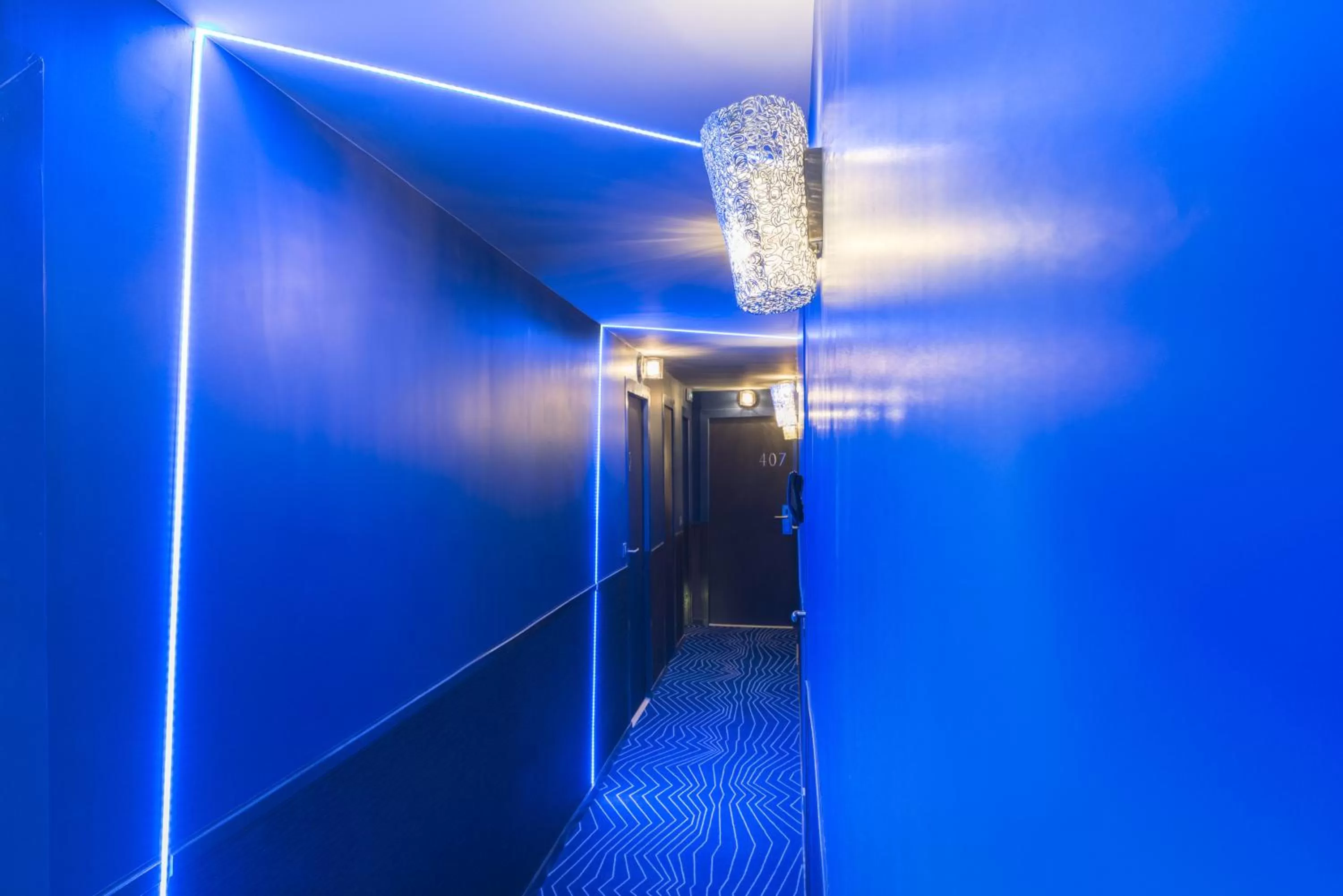 Decorative detail in Le Bon Hôtel