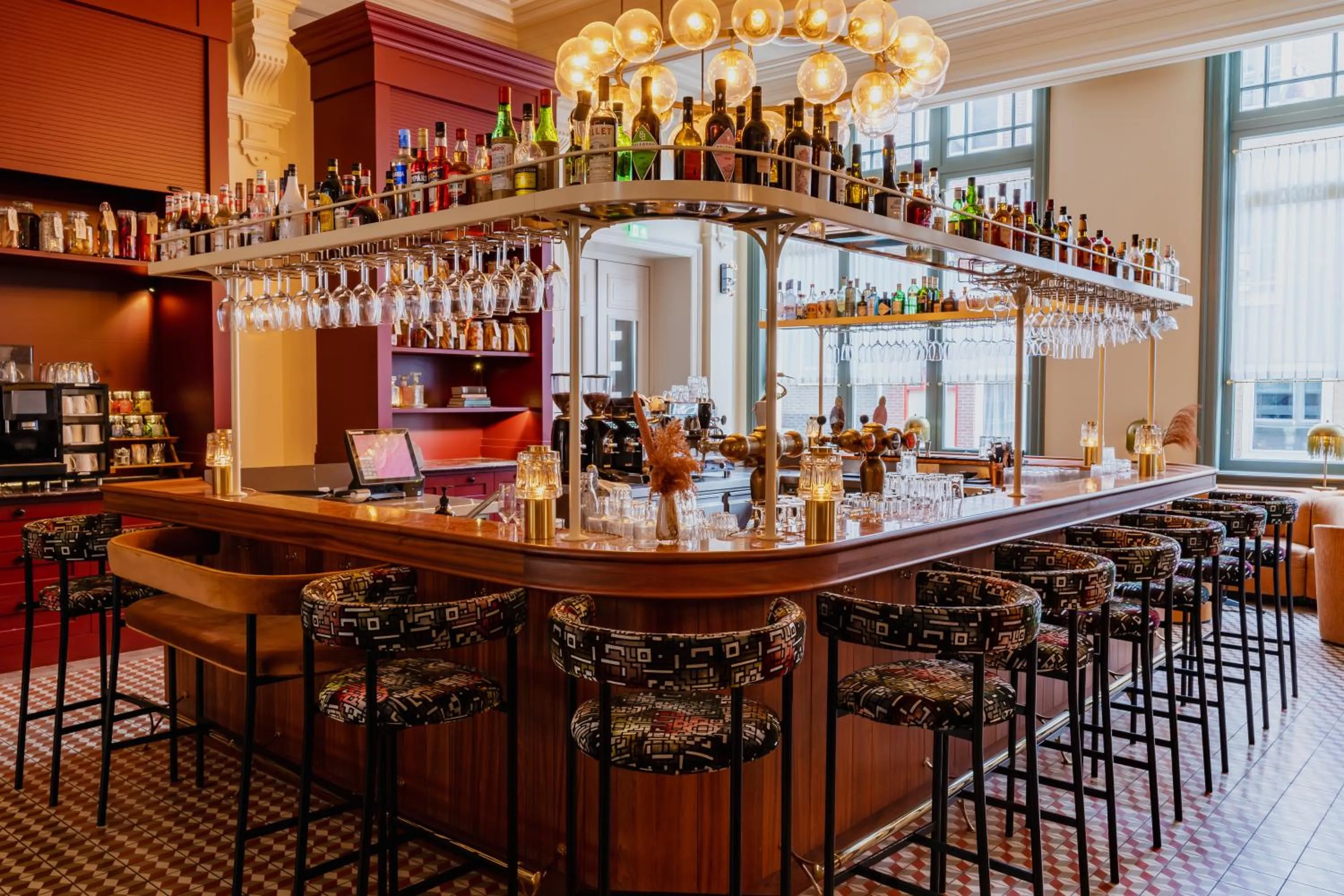 Lounge or bar in Hotel Mercier