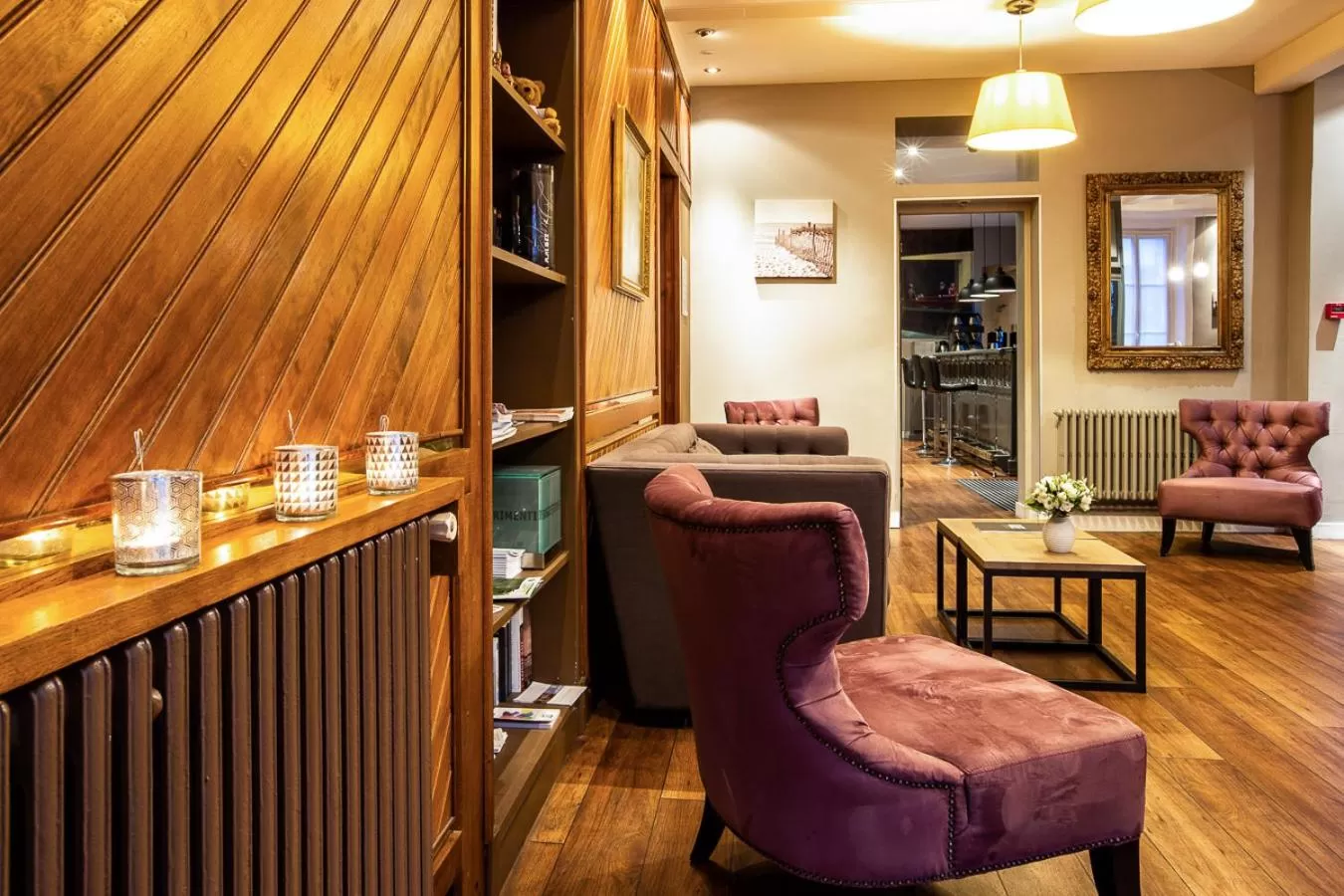 Decorative detail in Hotel Des Dunes