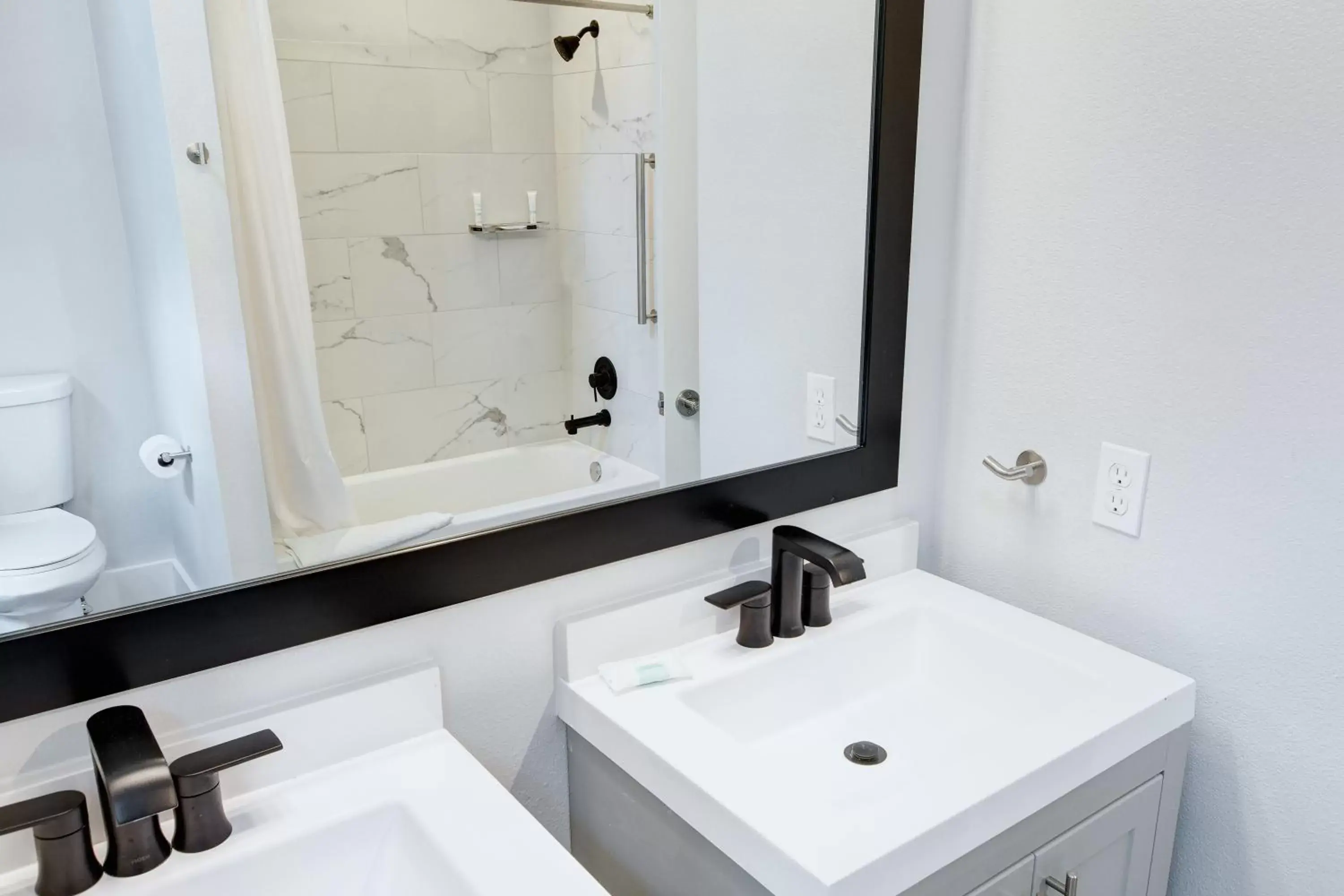 Bathroom in Pocono Mountain Villas by Exploria Resorts