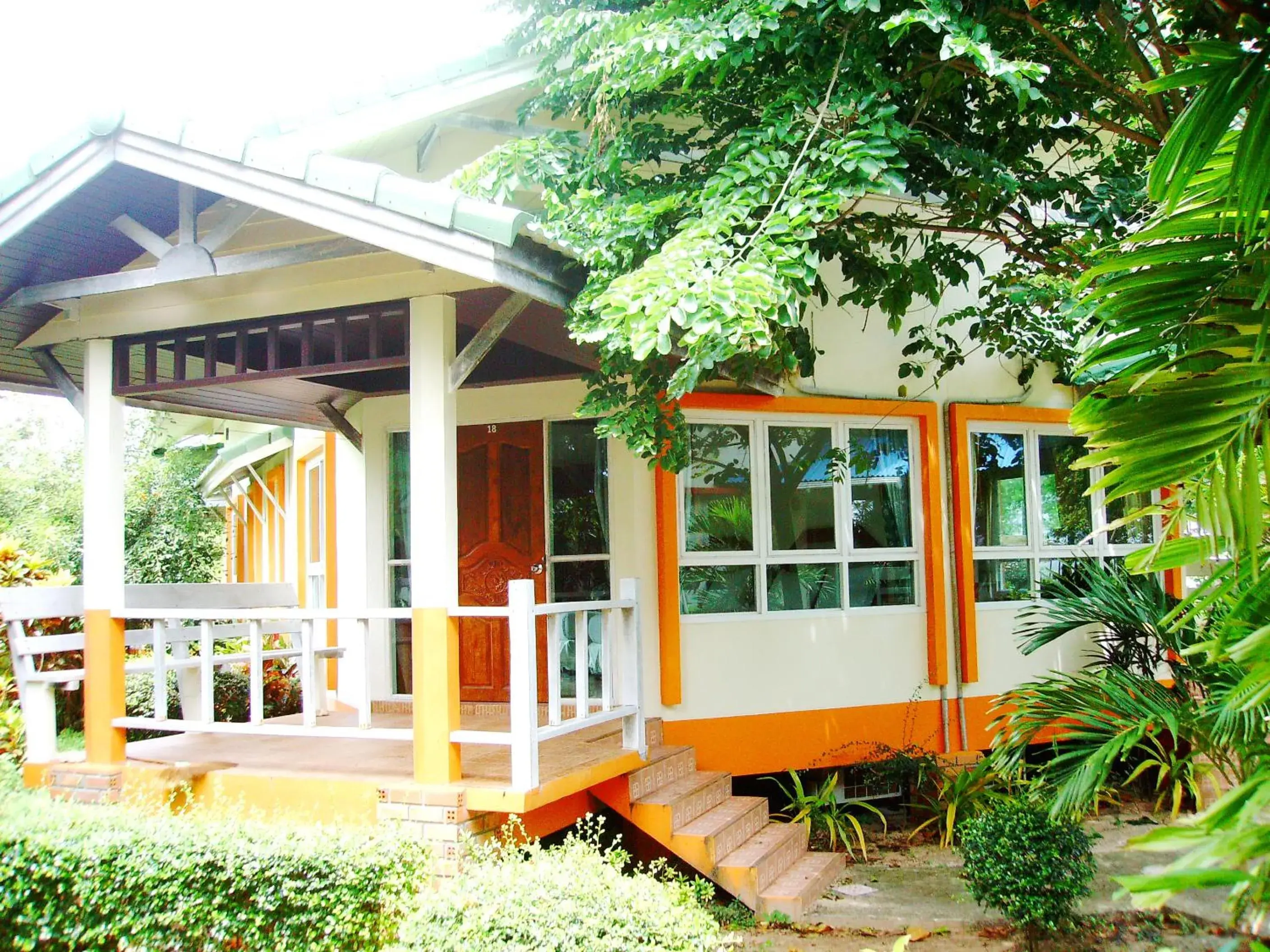 Facade/entrance in Lanta Palm Beach Resort