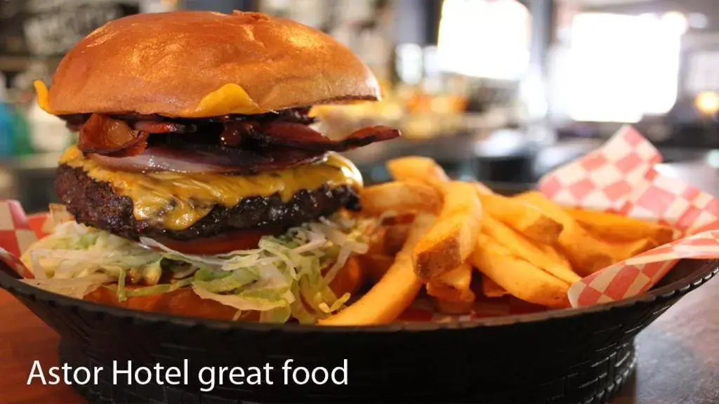 Restaurant/places to eat in The Astor Hotel Motel