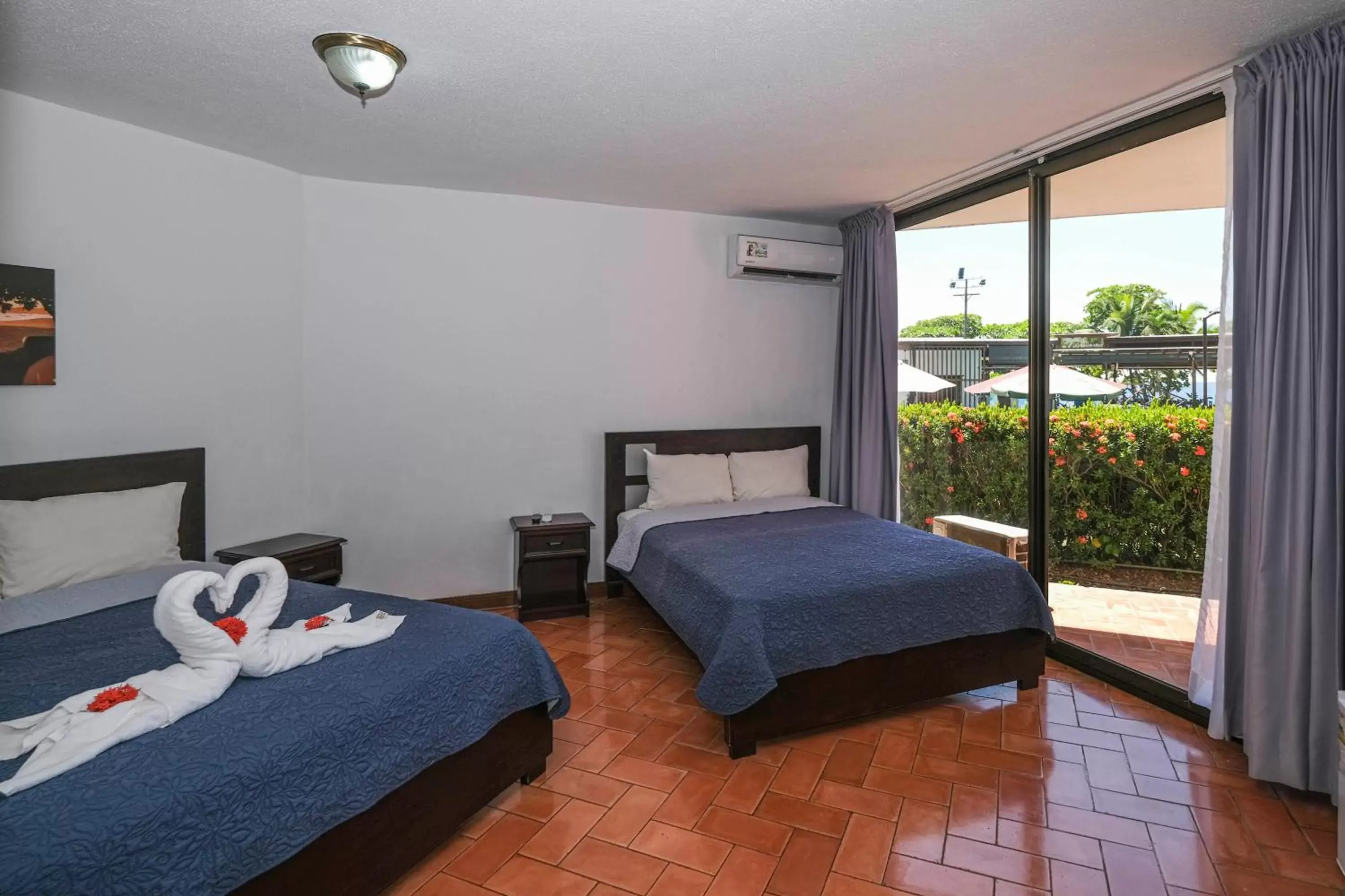 Bed in Hotel Terraza del Pacifico