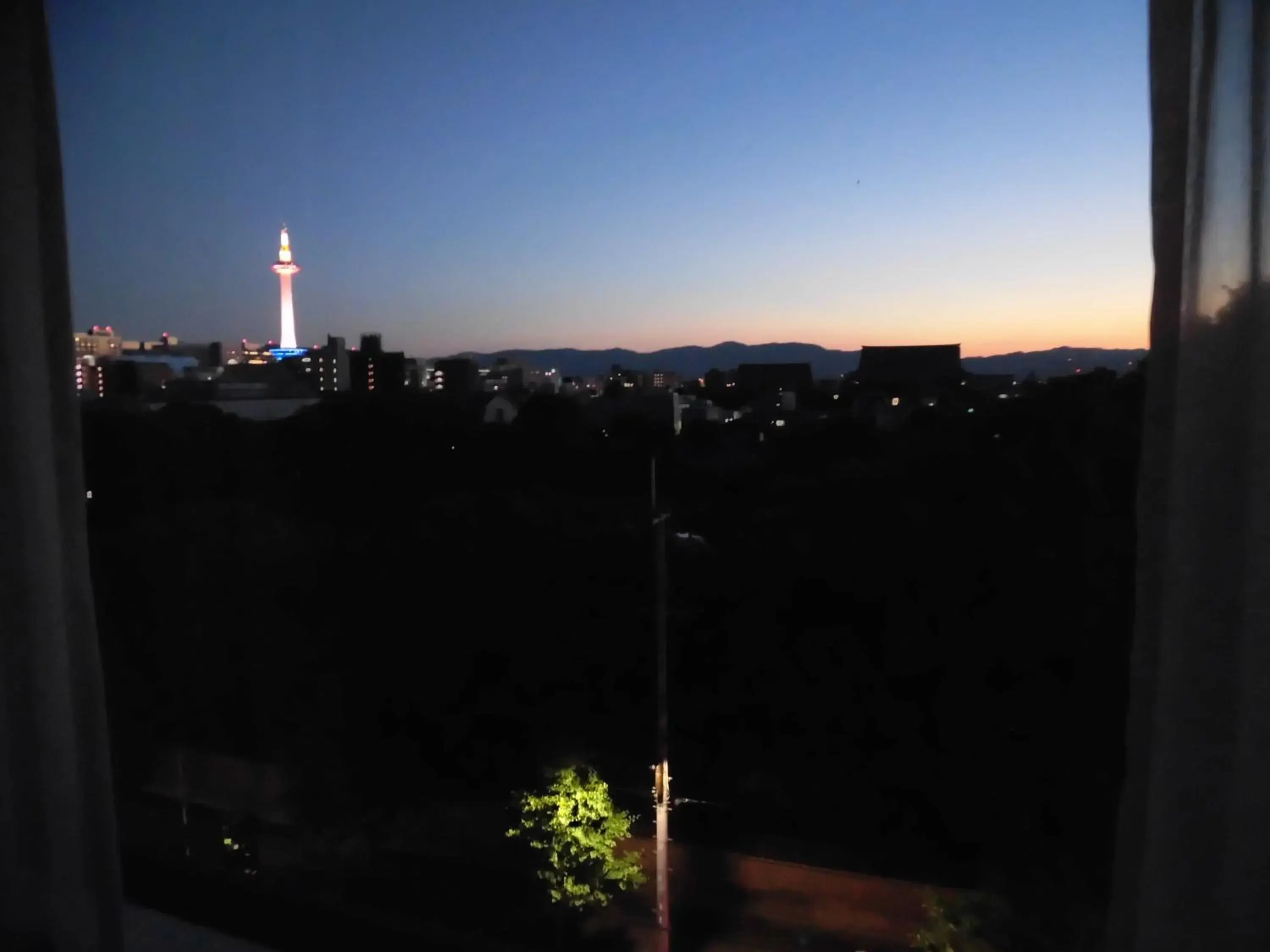 City view in Hotel IL Verde Kyoto