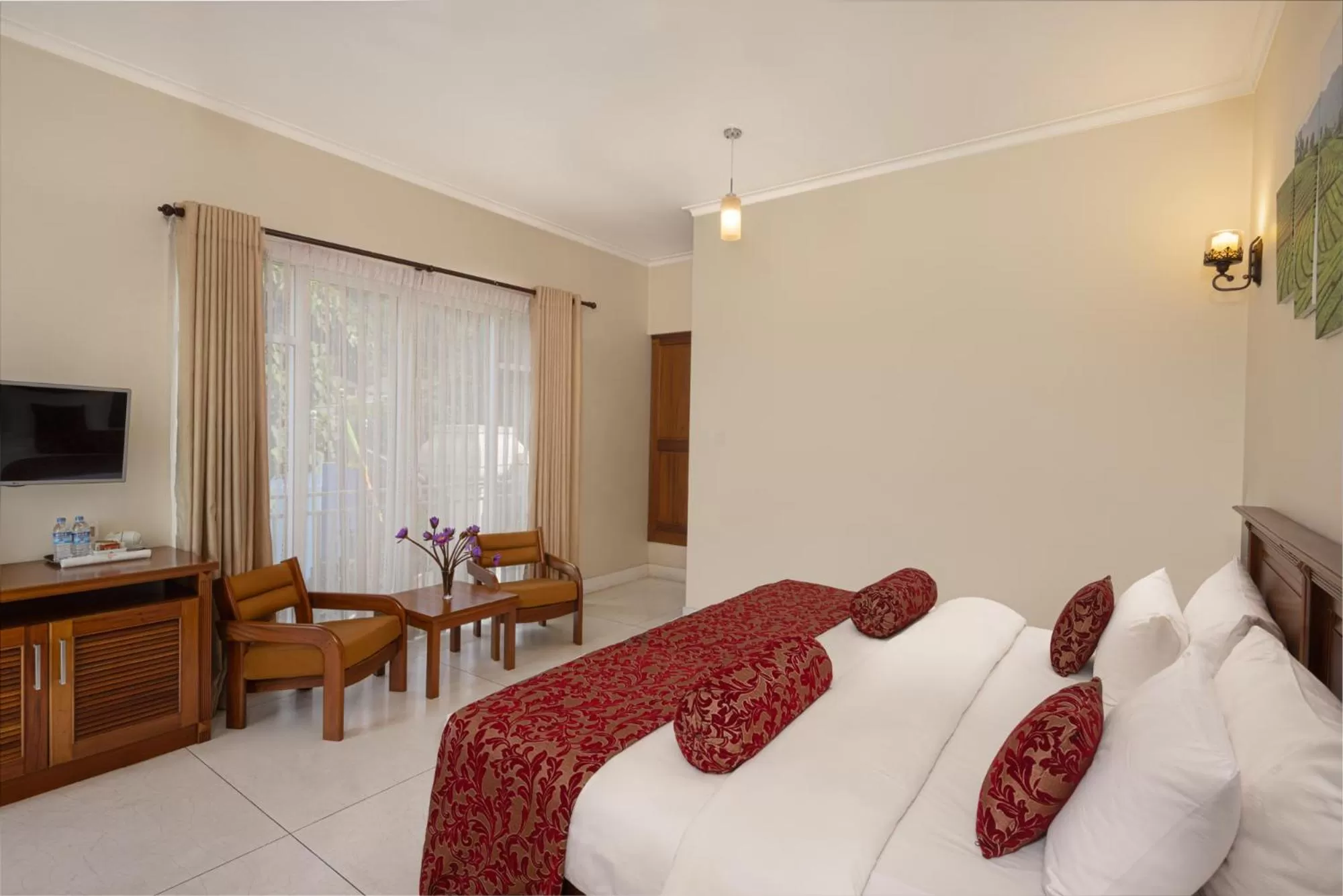 Bed in Hotel Cassendra