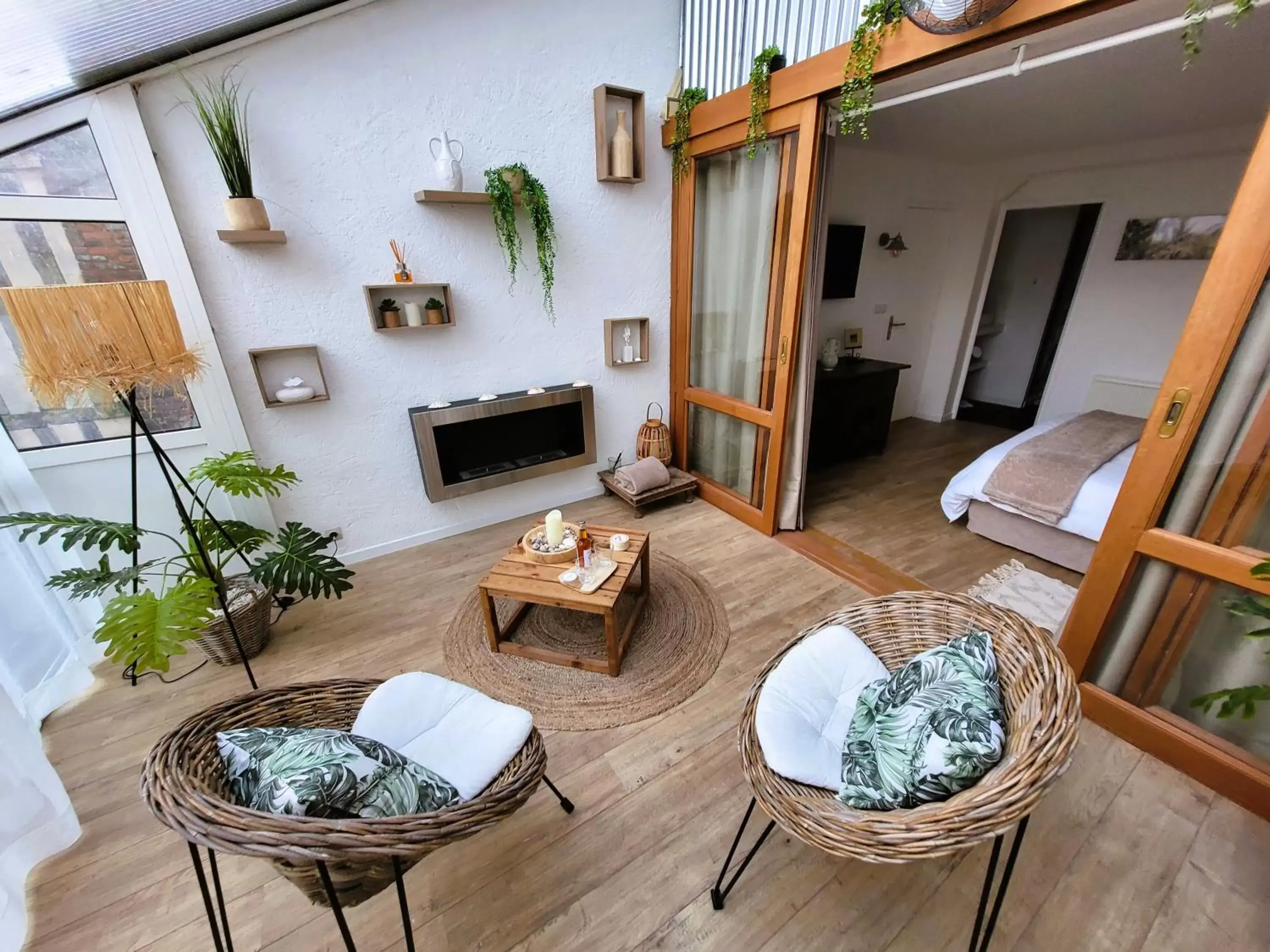 Seating Area in La maison père camembert