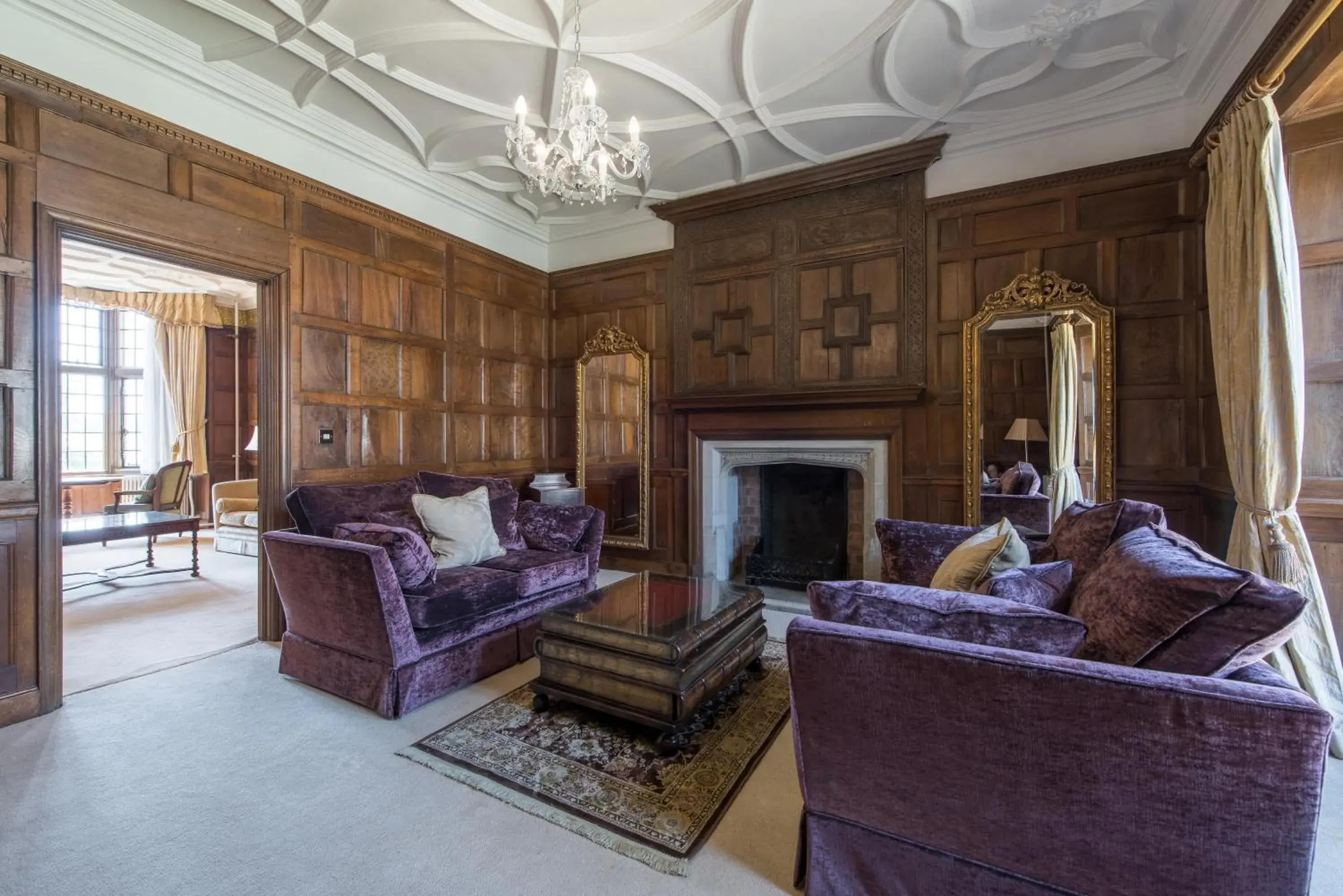Seating Area in Rushton Hall Hotel and Spa