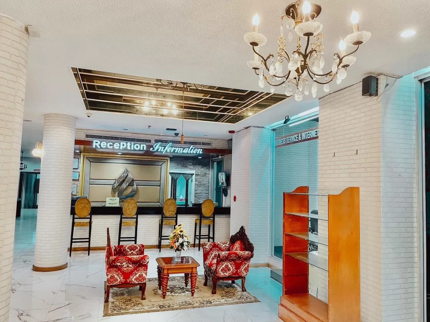 Lobby or reception in Hotel De Khuvieng