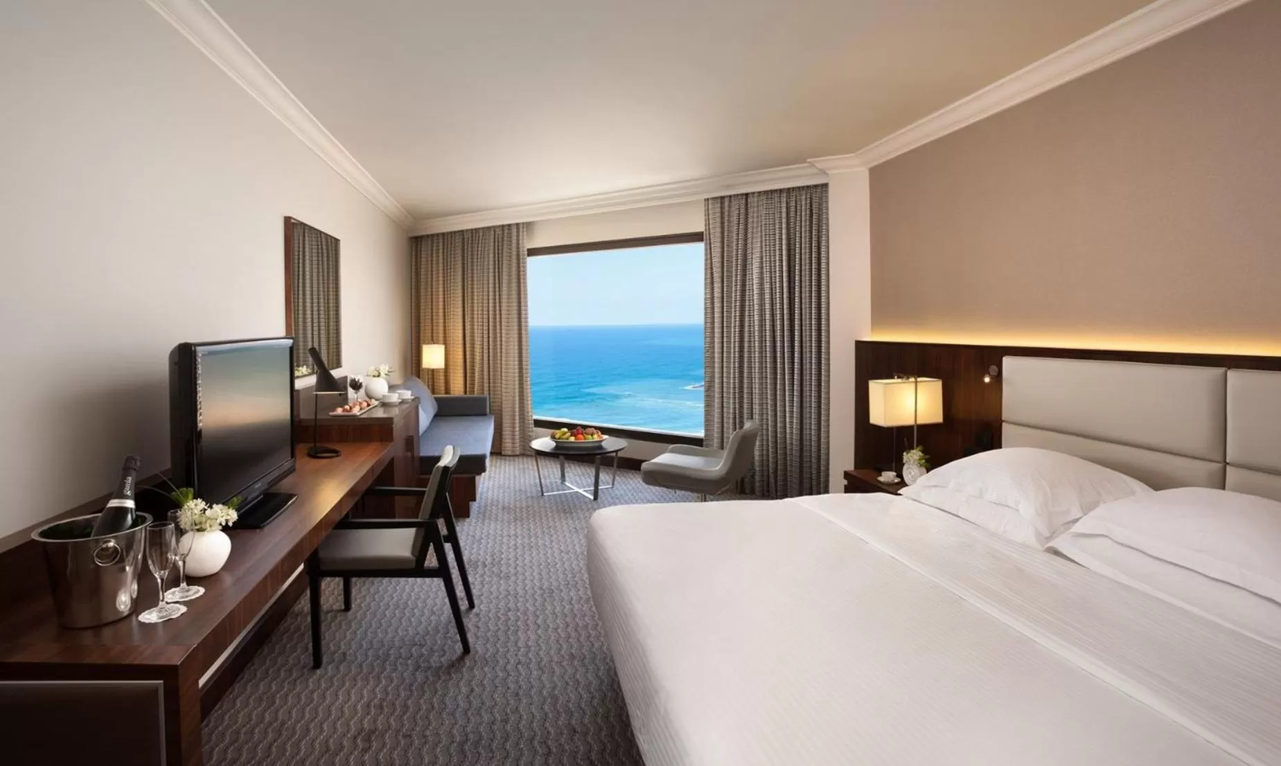 Photo of the whole room, Bed in InterContinental David Tel Aviv by IHG