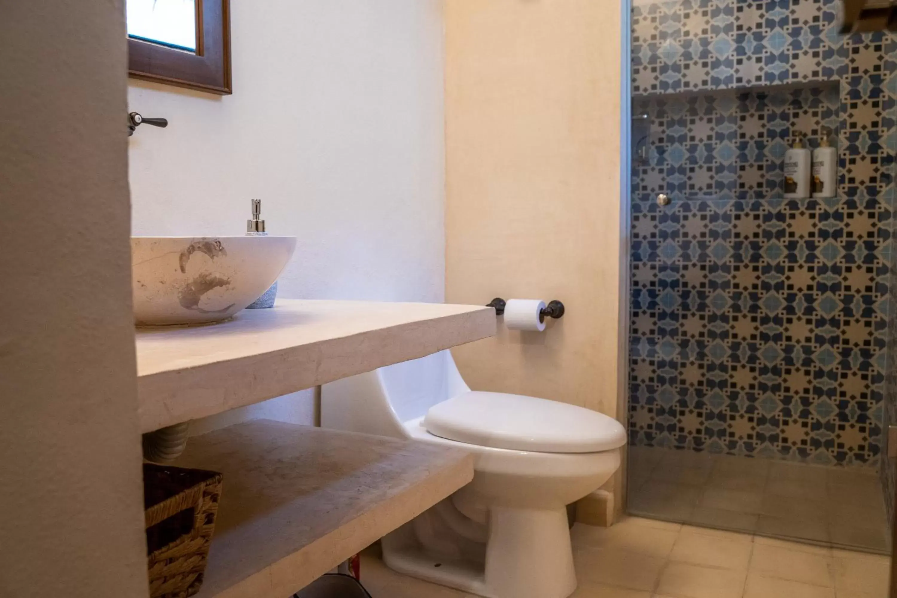 Bathroom in Hotel & Hostal Boutique Casa Garza