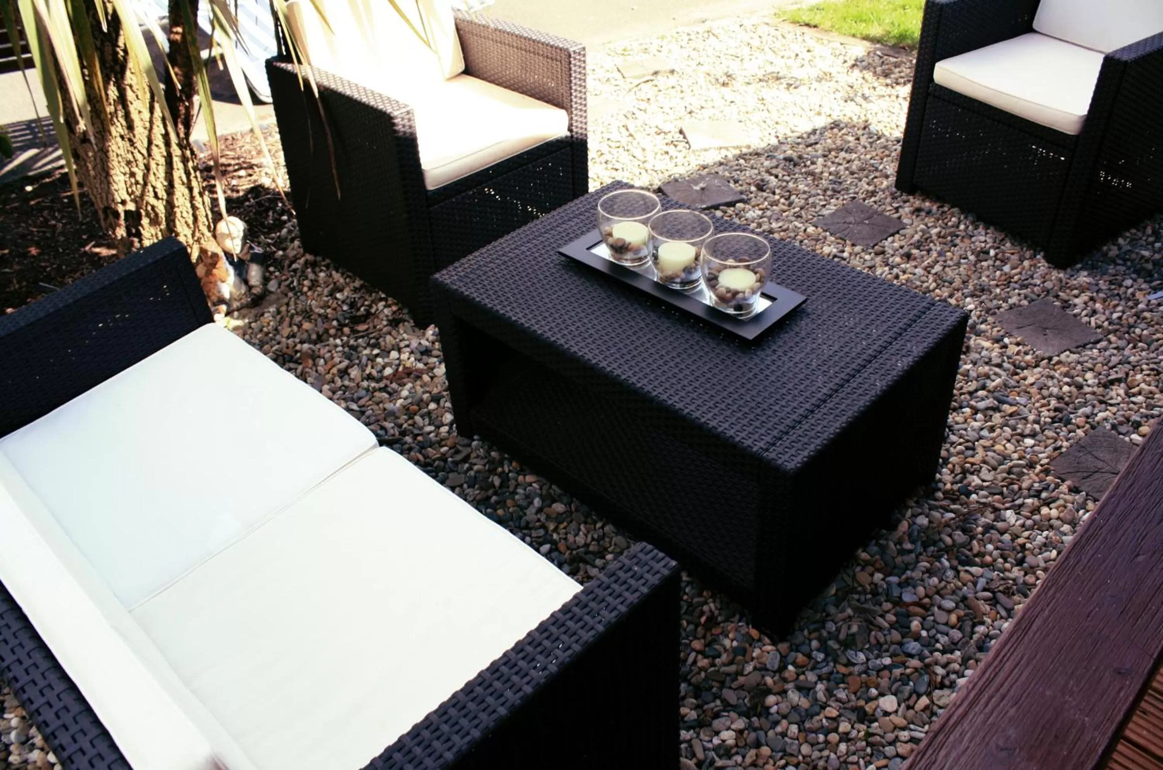 Patio in Beaufort House Accomodation