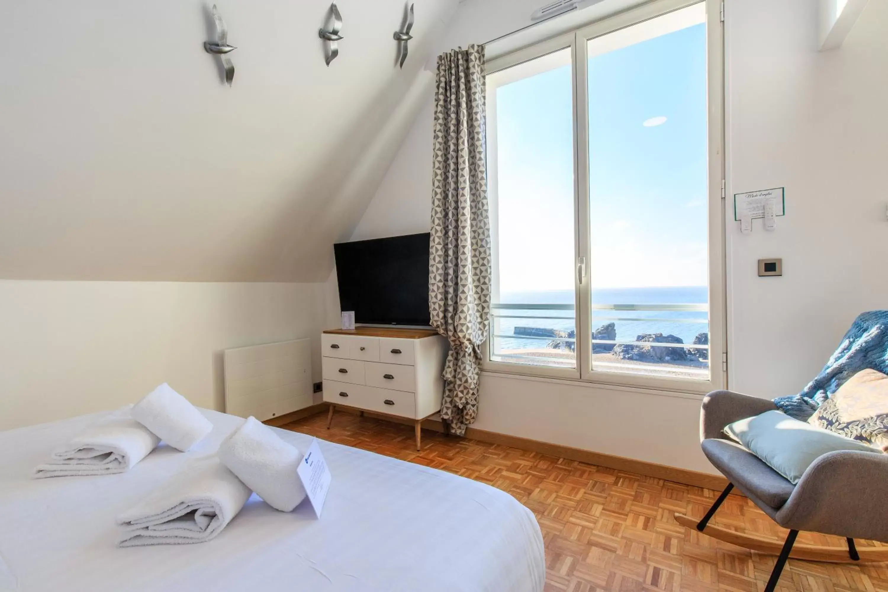View (from property/room) in Best Western Hotel De La Plage Saint Marc sur Mer