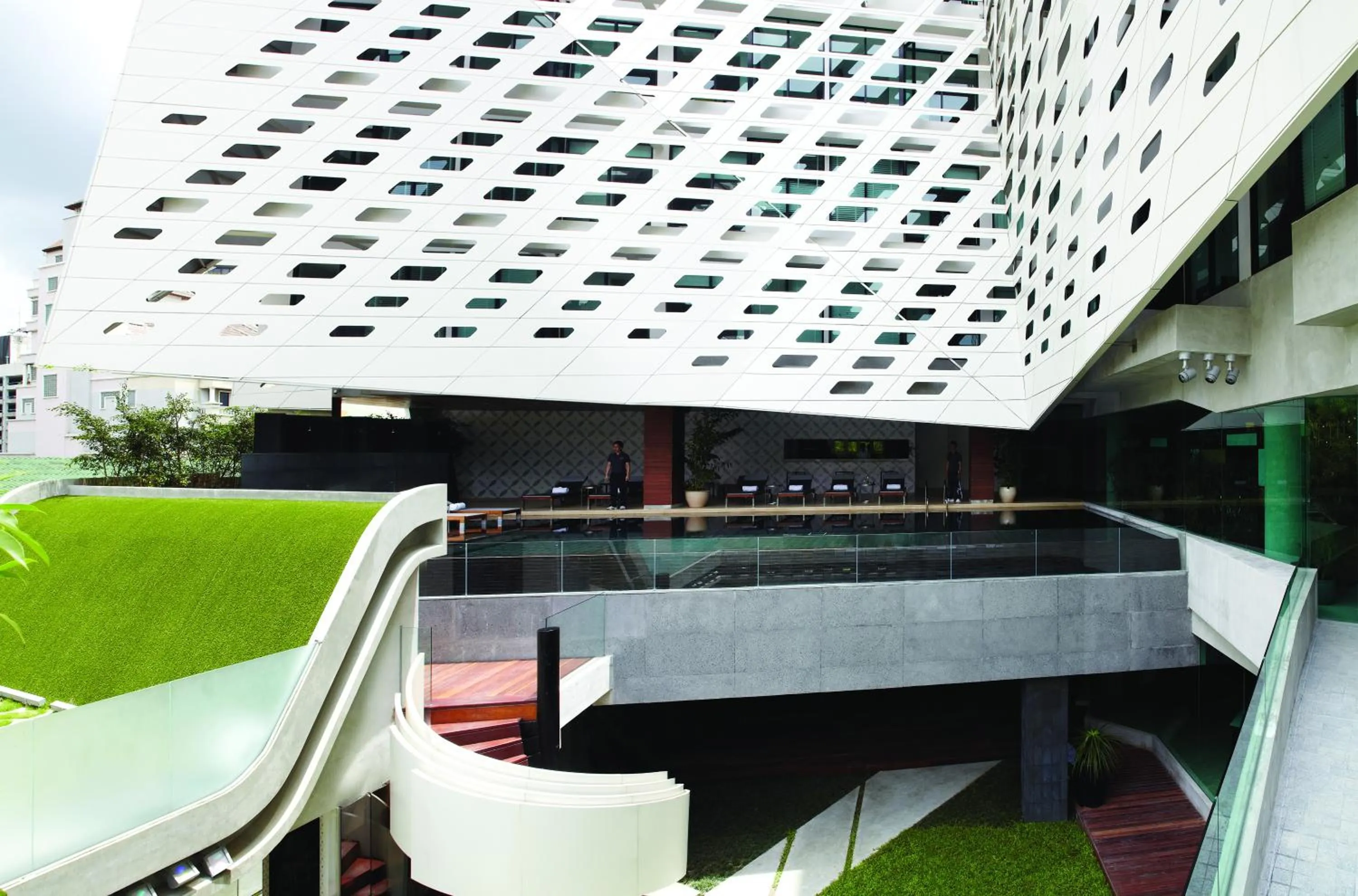 Swimming pool in LiT BANGKOK Hotel