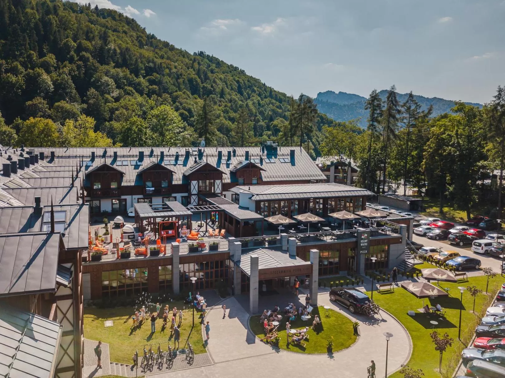 Property building in Szczawnica Park Resort & Spa