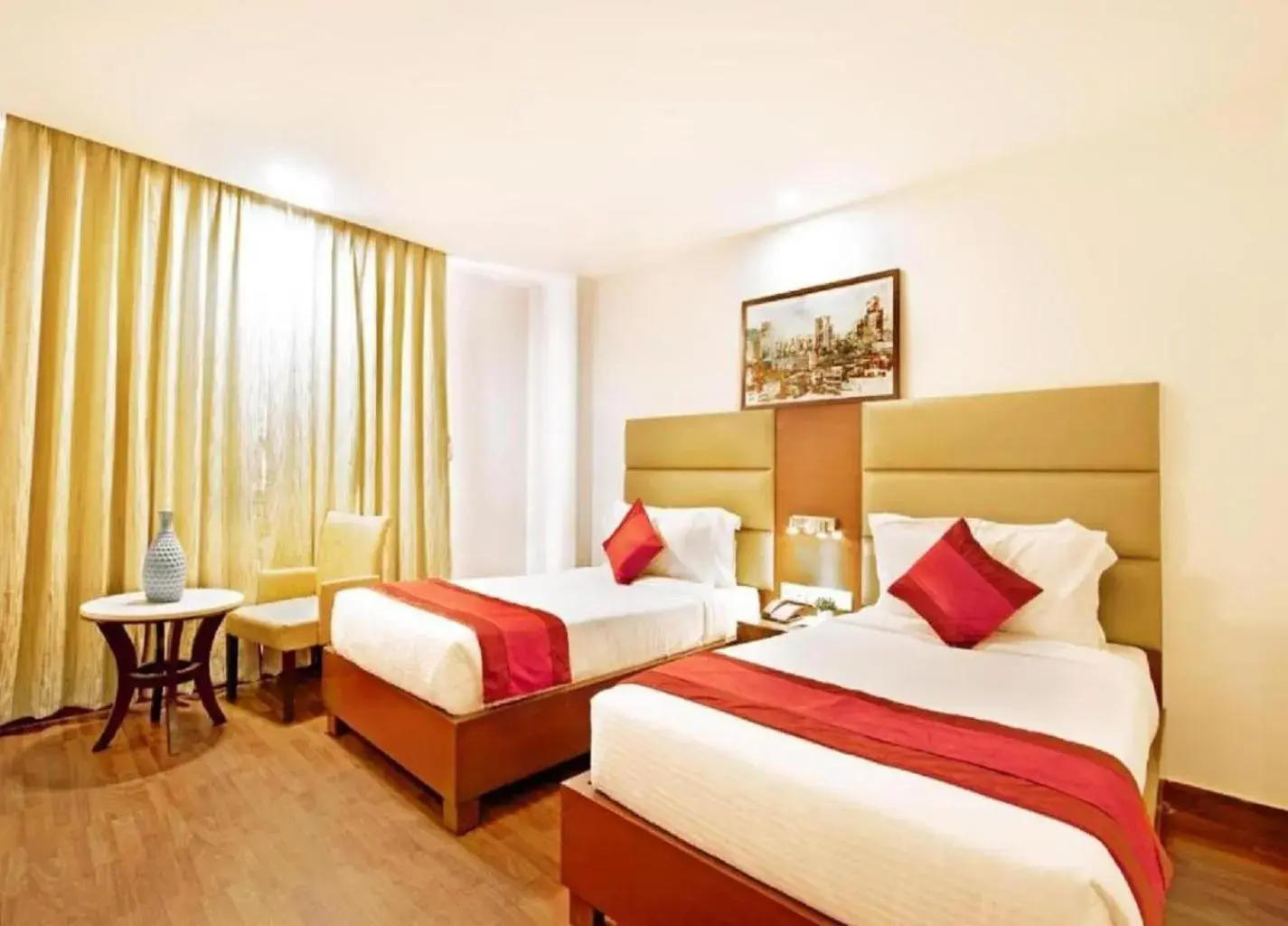 Photo of the whole room, Bed in Nio By Tarika, Sector-1, Noida