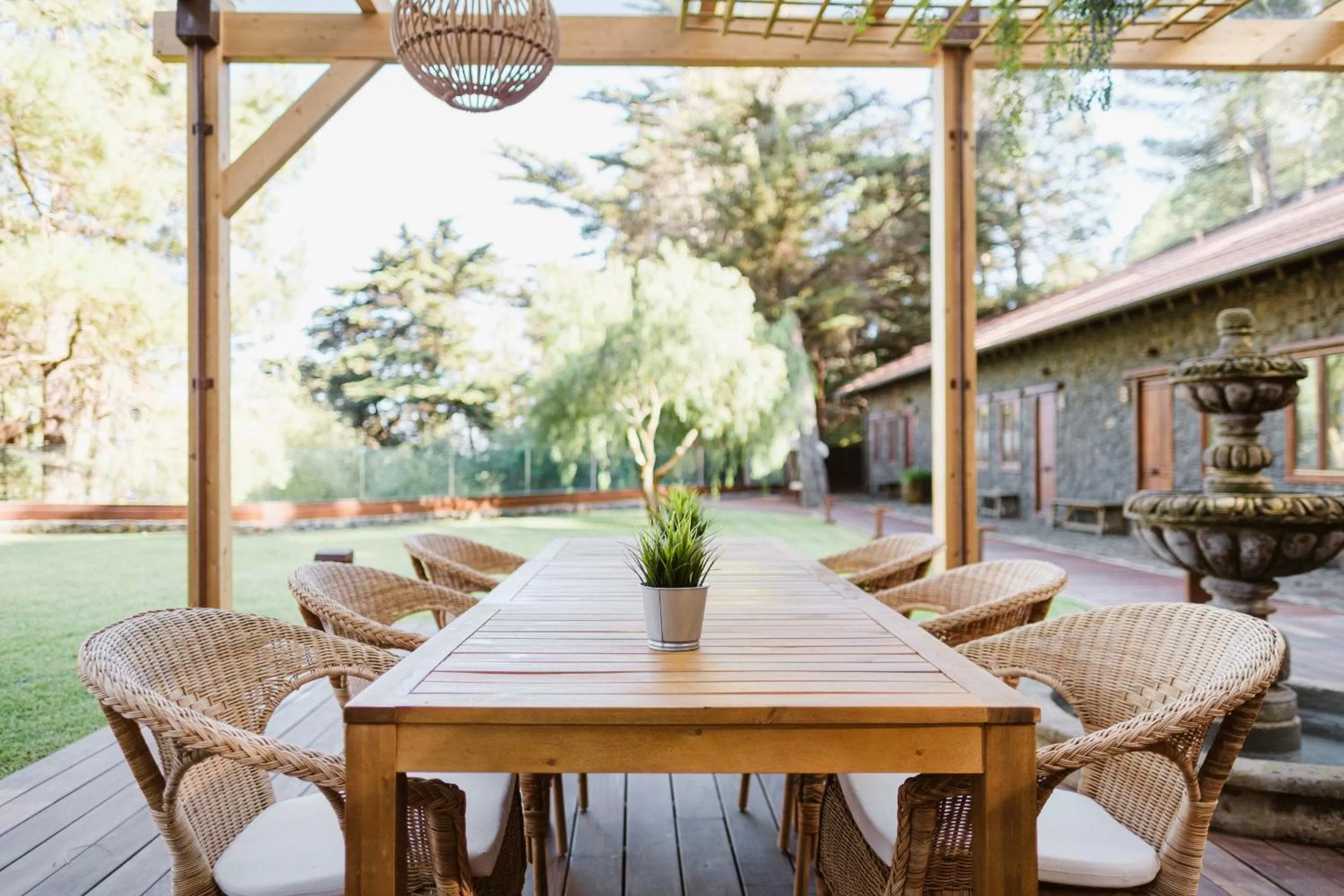 Balcony/Terrace in Hotel Rural Ohana