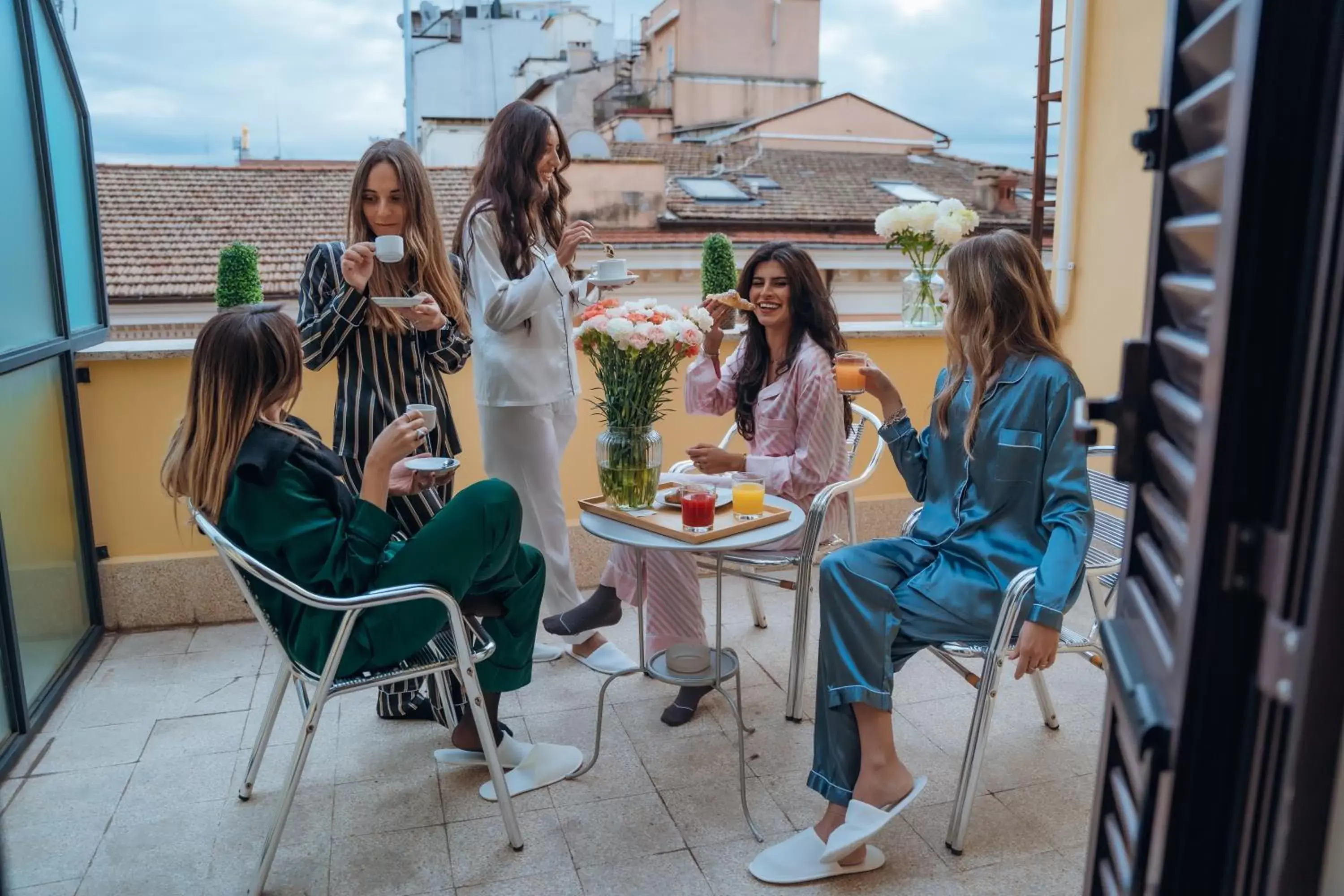 Property building in Hotel Windrose Property building in Hotel Windrose