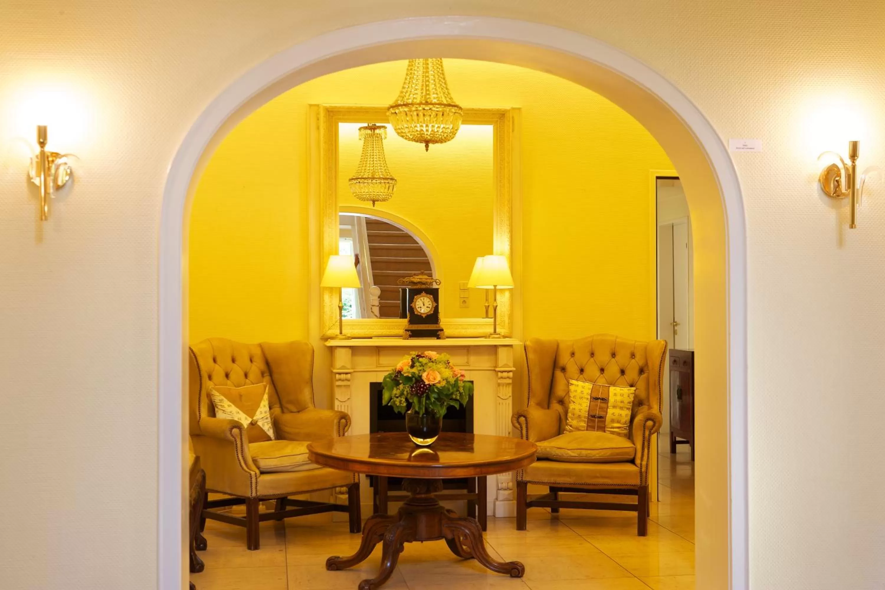 Lobby or reception in Hotel Villa Meererbusch