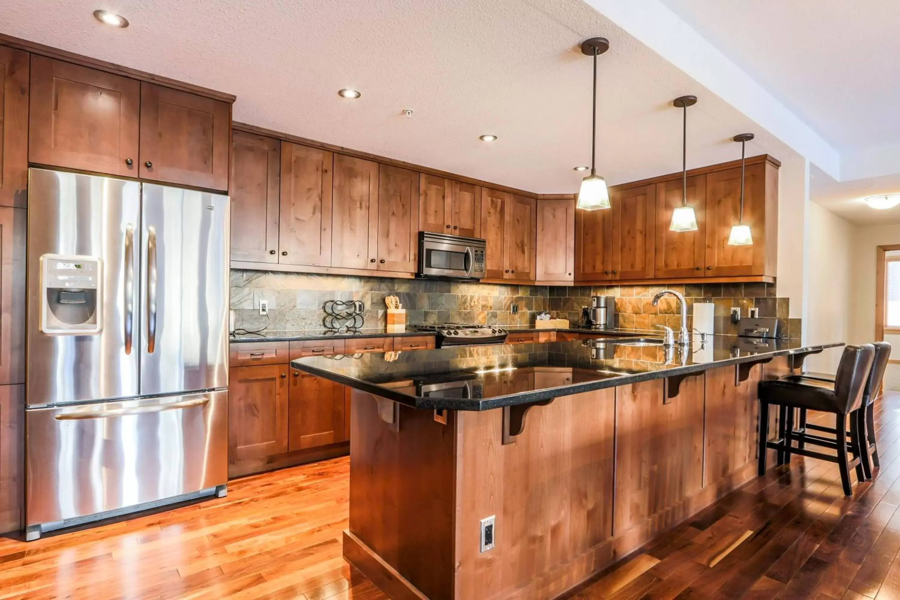 kitchen, Kitchen/Kitchenette in Tamarack Lodge by Spring Creek Vacations